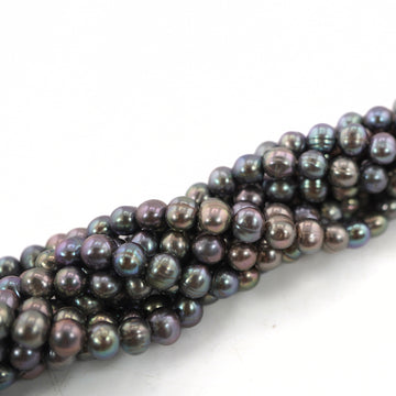 7–6 MM Peacock Freshwater Pearl Beads
