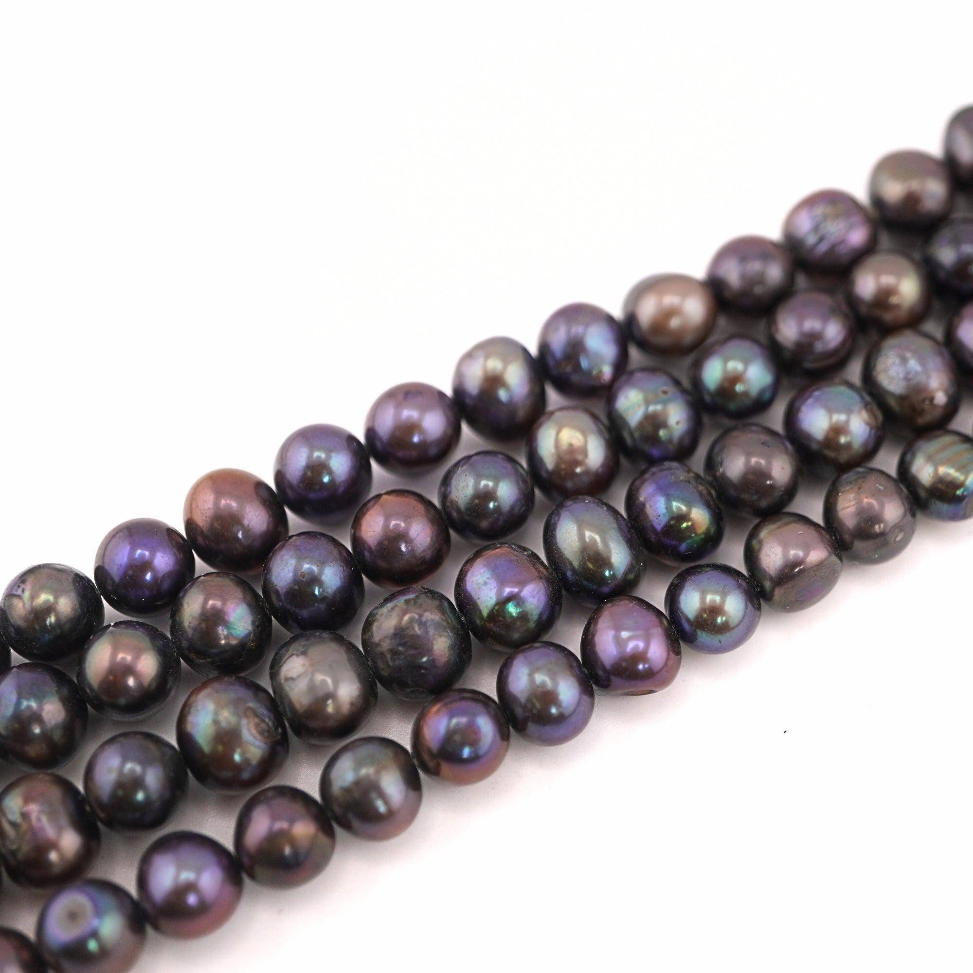Bulk Peacock freshwater pearls for beading