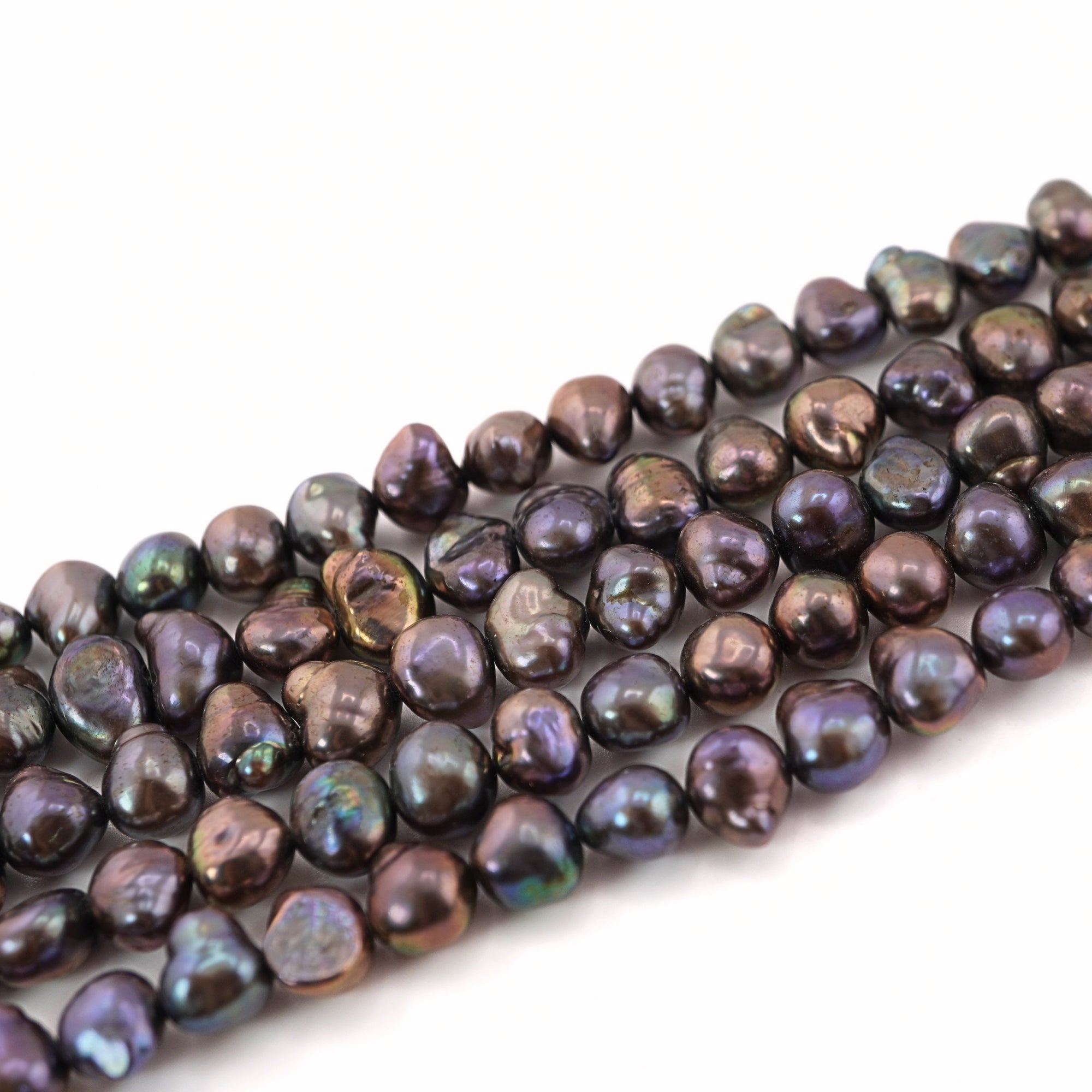High-Quality Peacock Pearl Beads with Natural Luster