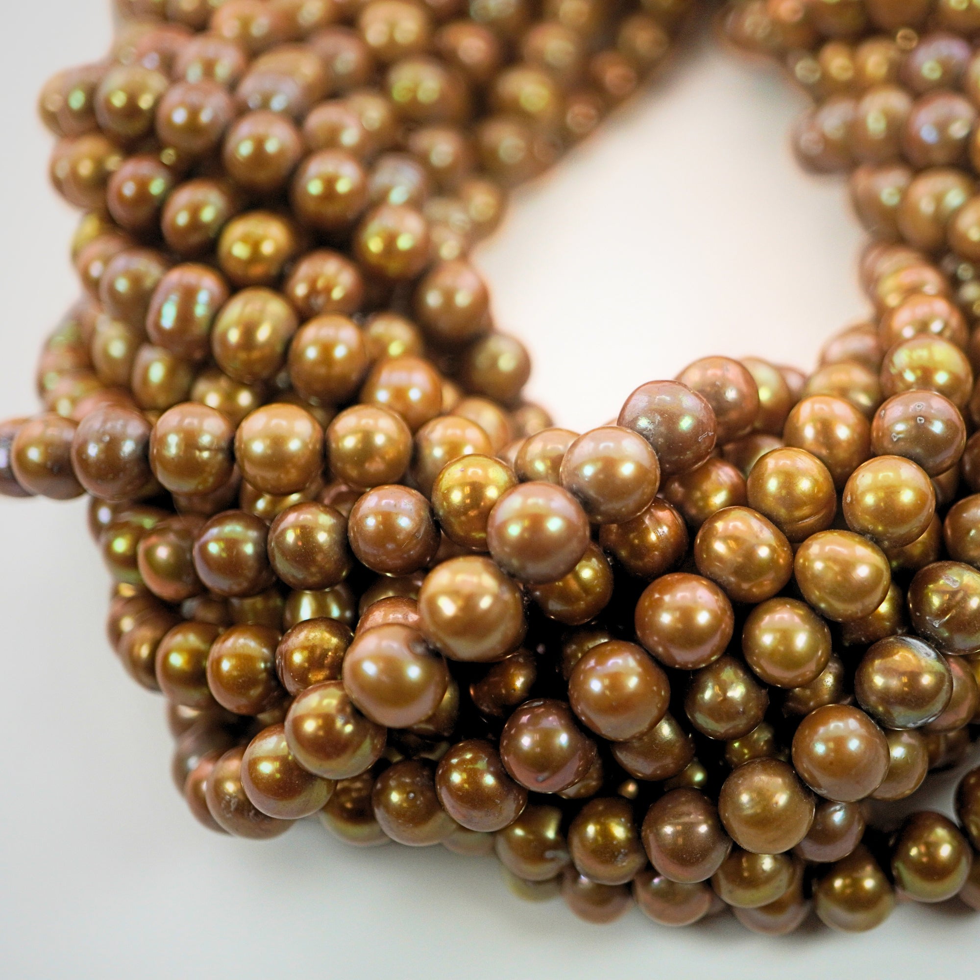 Jewelry making golden beads Bulk