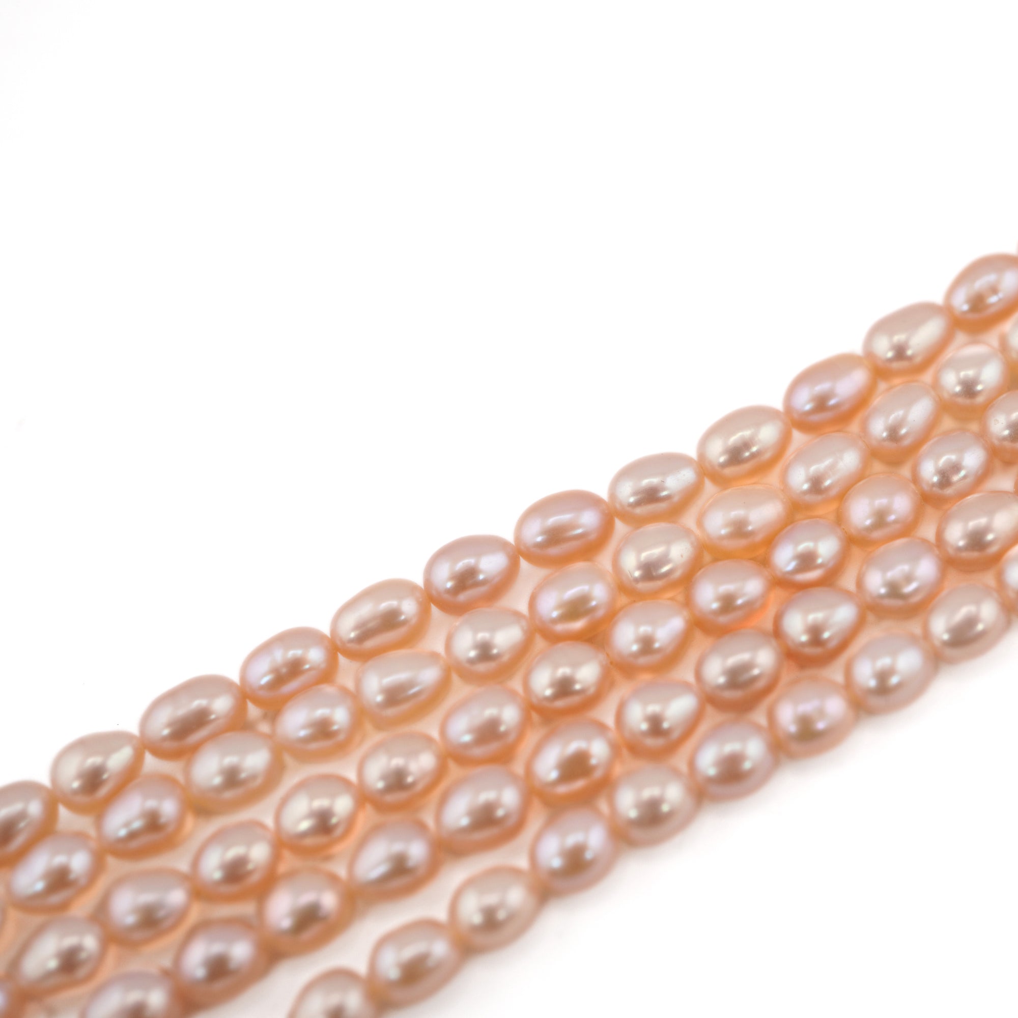 Natural melon pearl beads for jewelry making