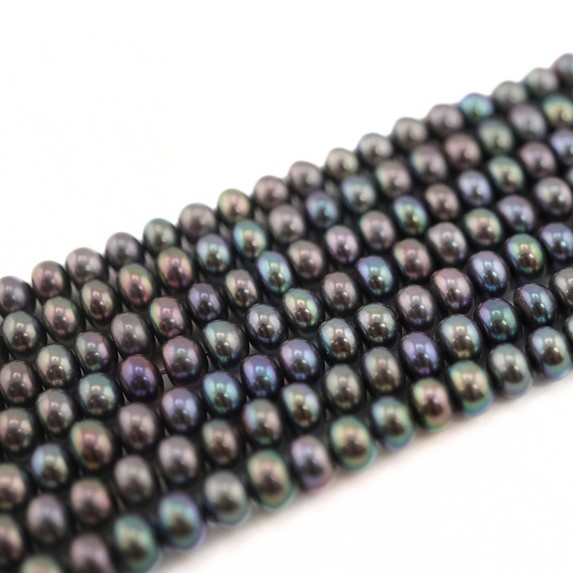 Real Gemstone Beads Peacock Color
