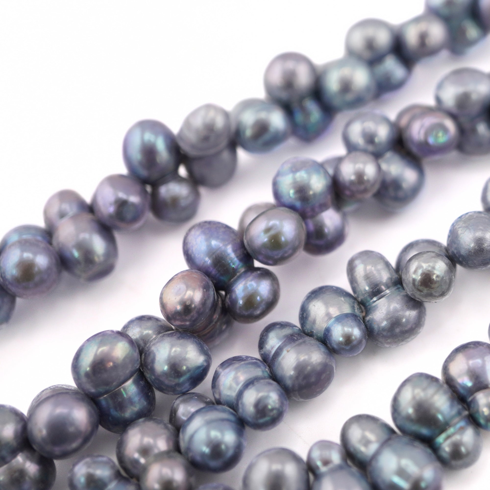 Sky Blue Baroque Freshwater Pearls