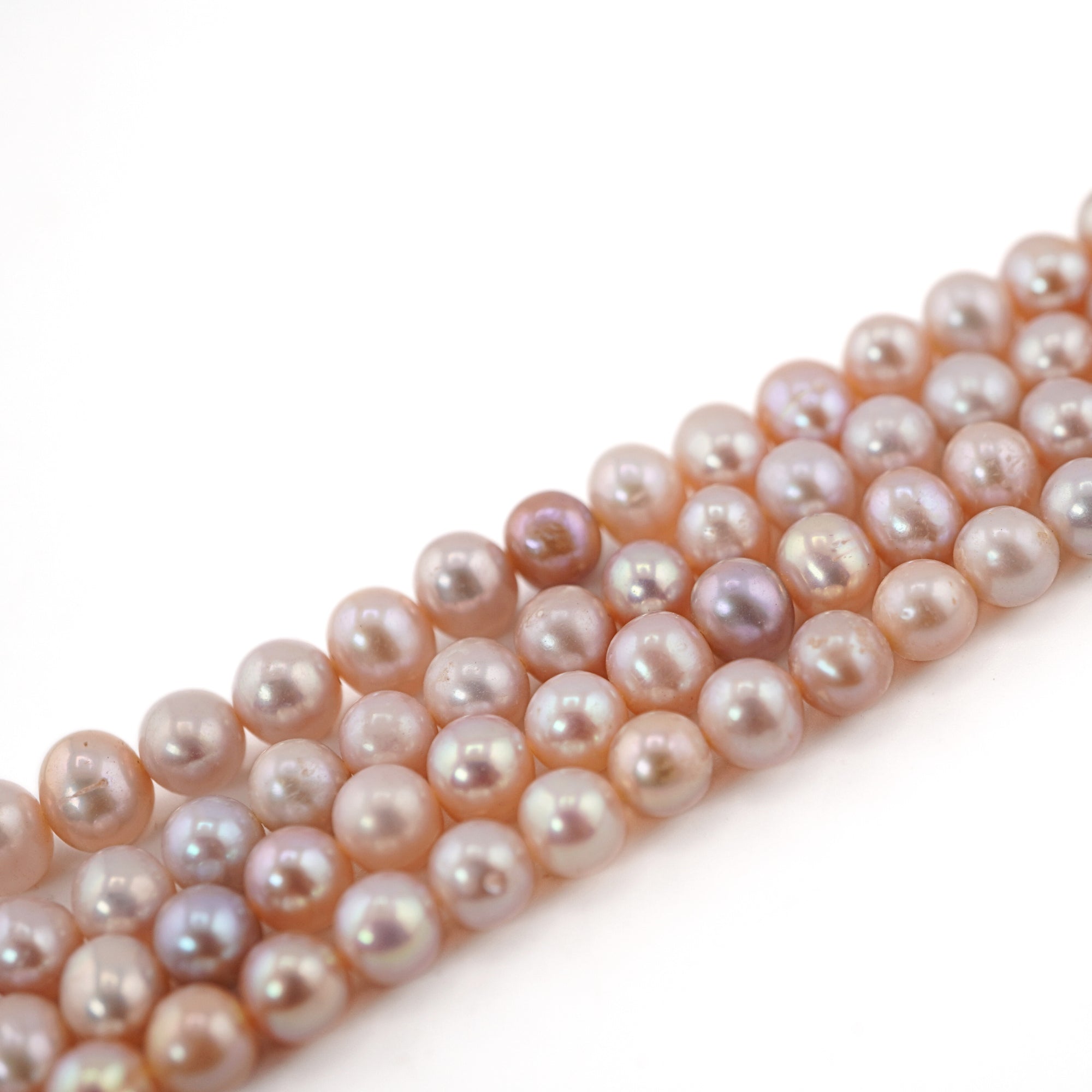 Wholesale Freshwater Peach Color Beads