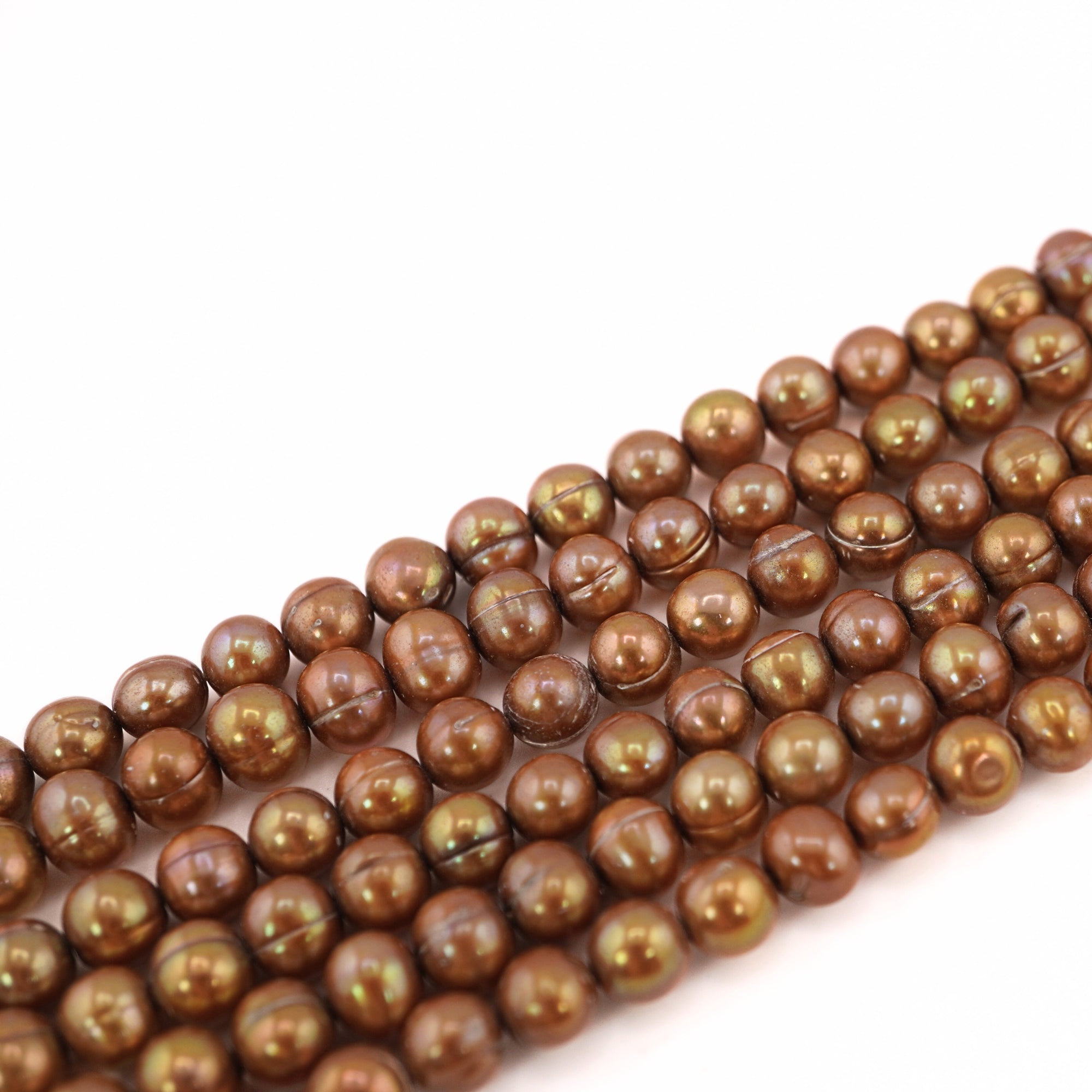 Wholesale Golden Freshwater Pearls