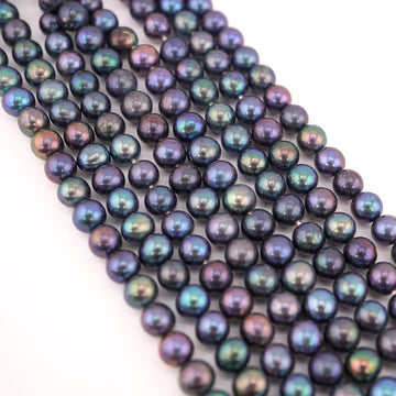 freshwater peacock gem beads