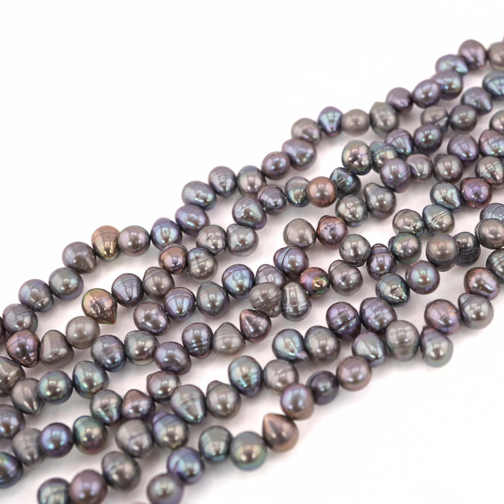 peacock pearl beads for necklaces