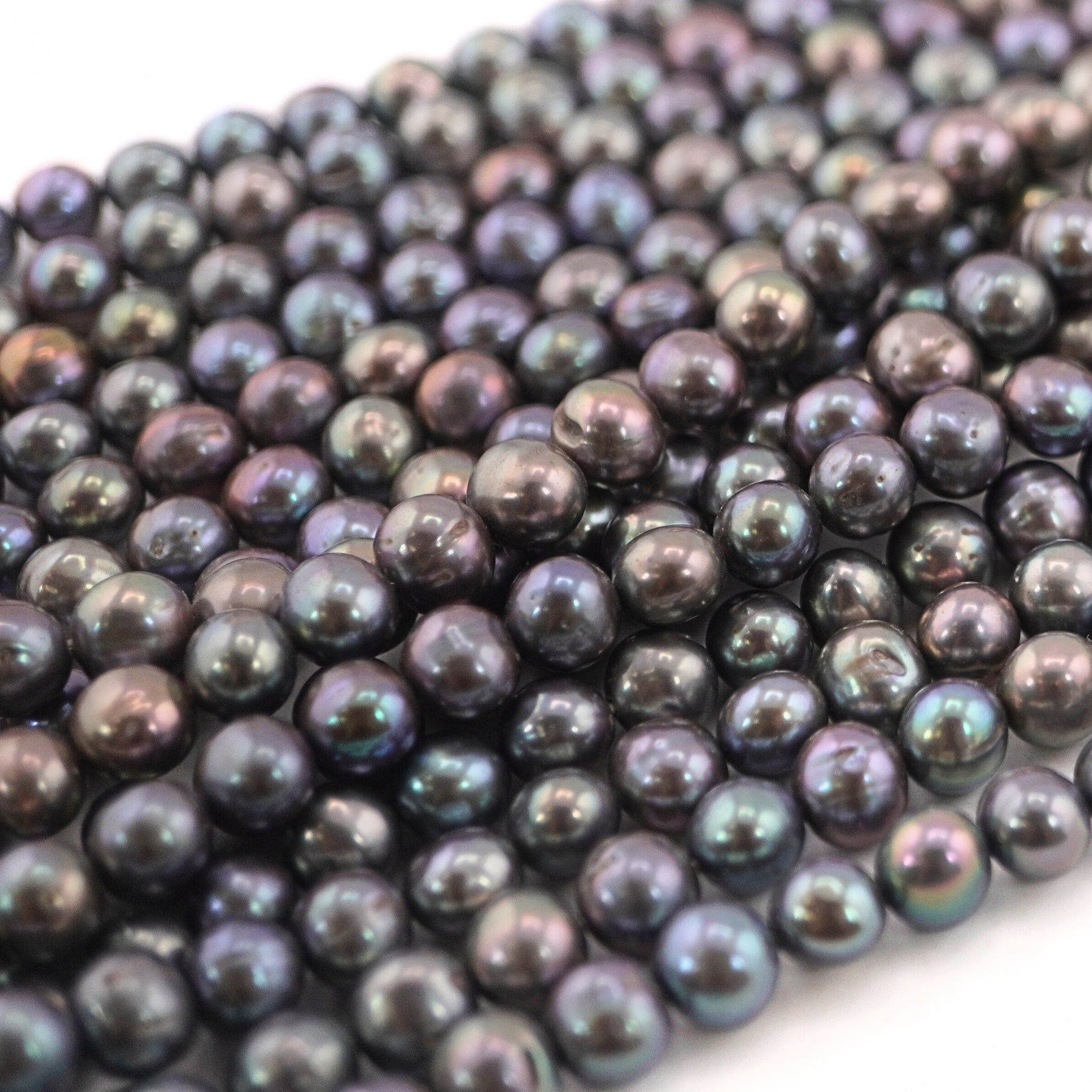 6mm peacock freshwater pearls

