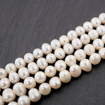 7x6 MM Freshwater Pearl Beads