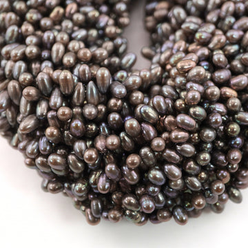 8x5 mm peacock freshwater pearls

