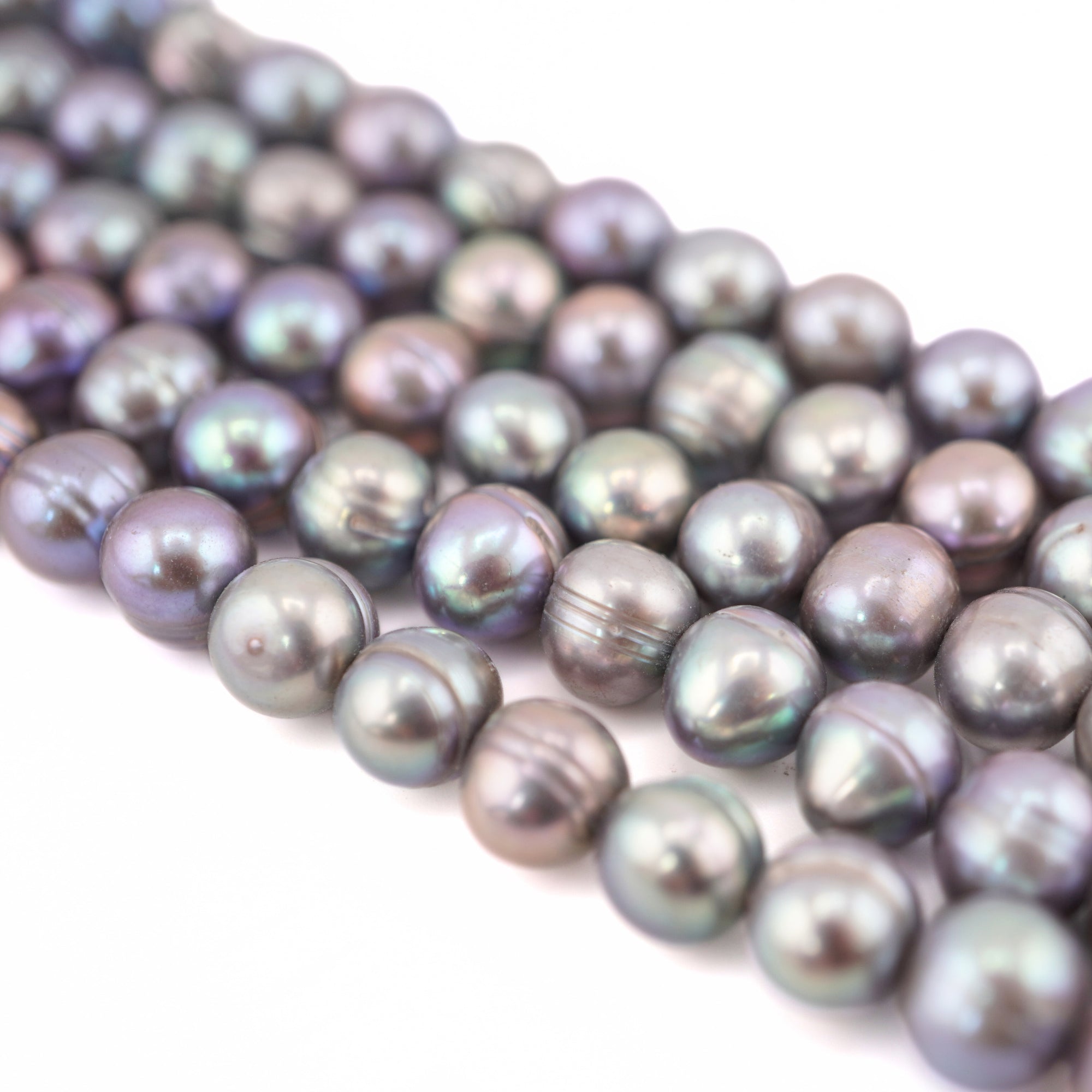 8x7 mm peacock freshwater pearls

