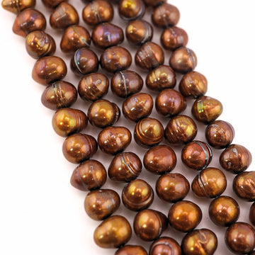 9-8mm Potato Freshwater Pearls Beads

