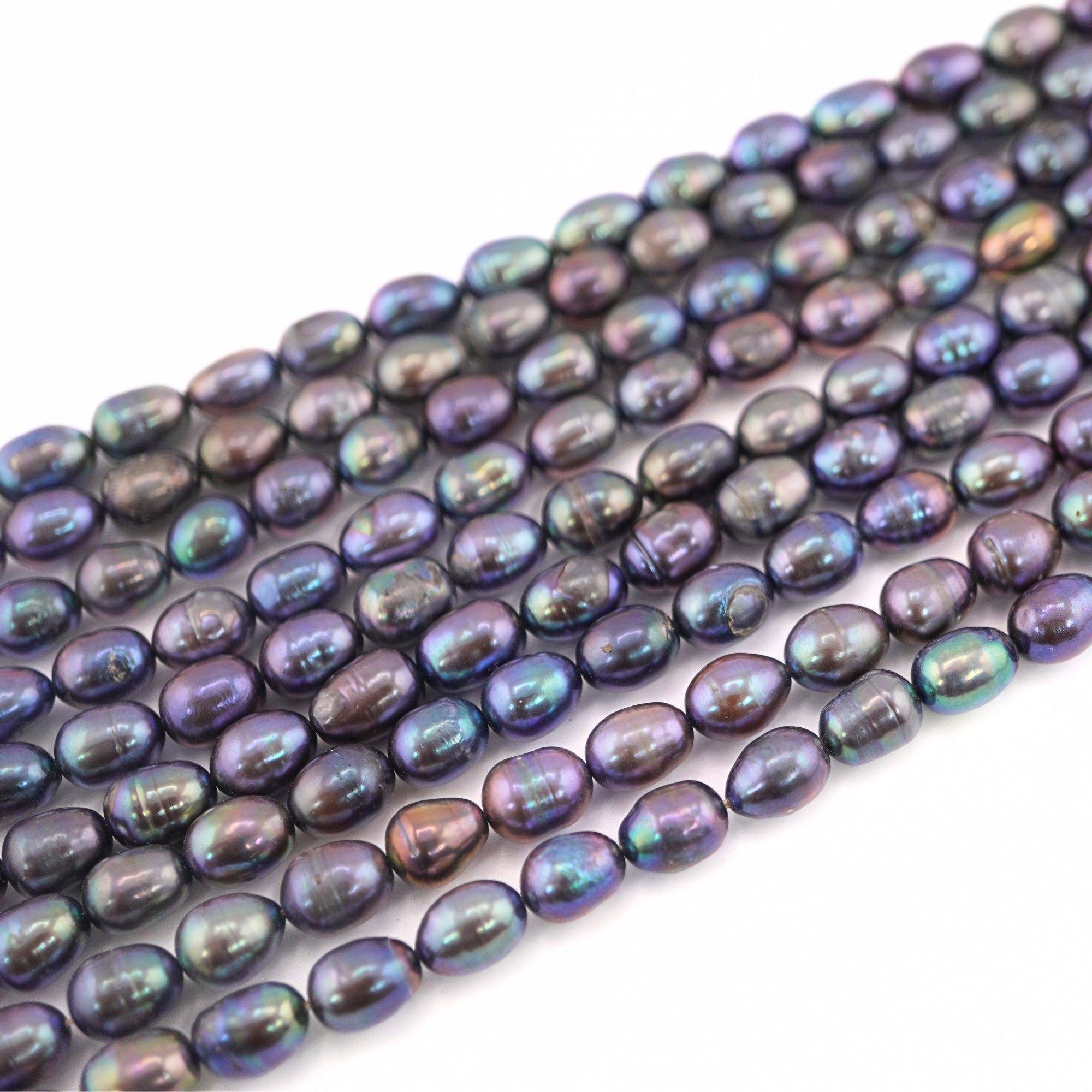 Buy Peacock Oval Freshwater Pearls

