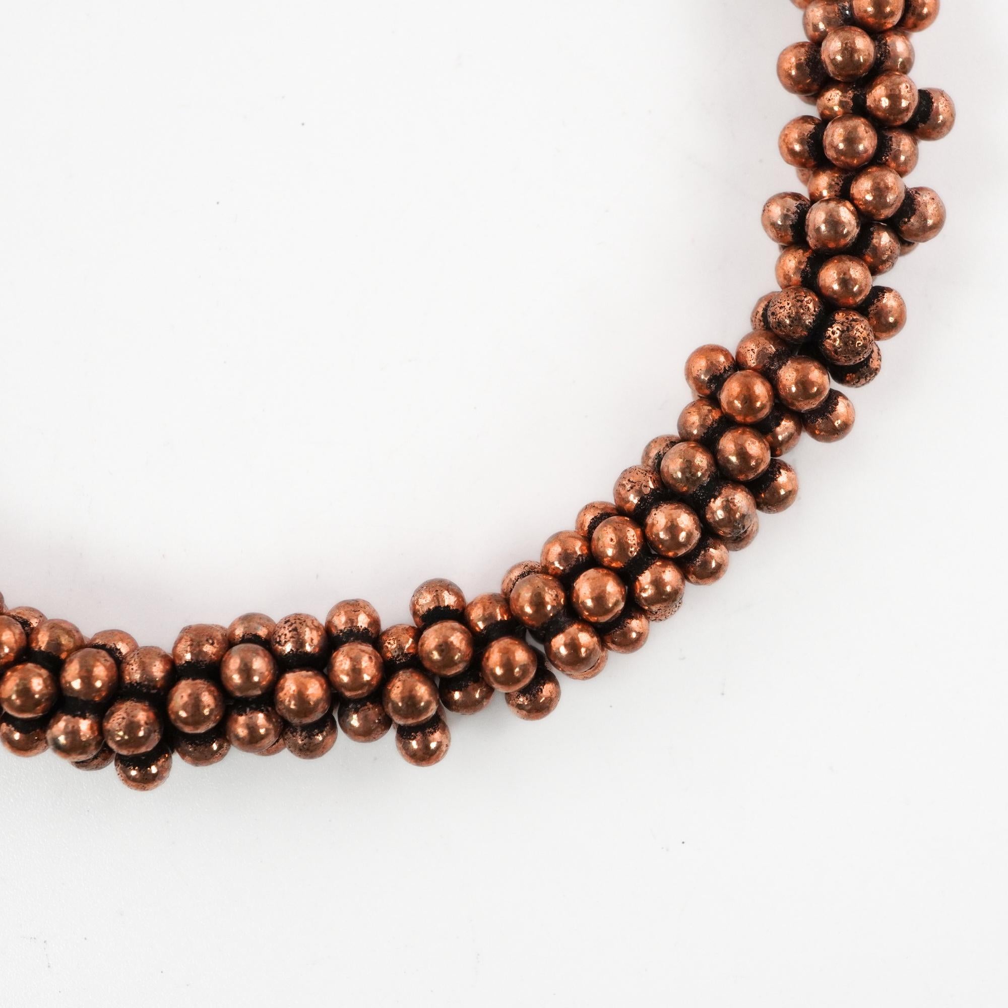 Antique Copper Round Shape Daisy Spacers Bead