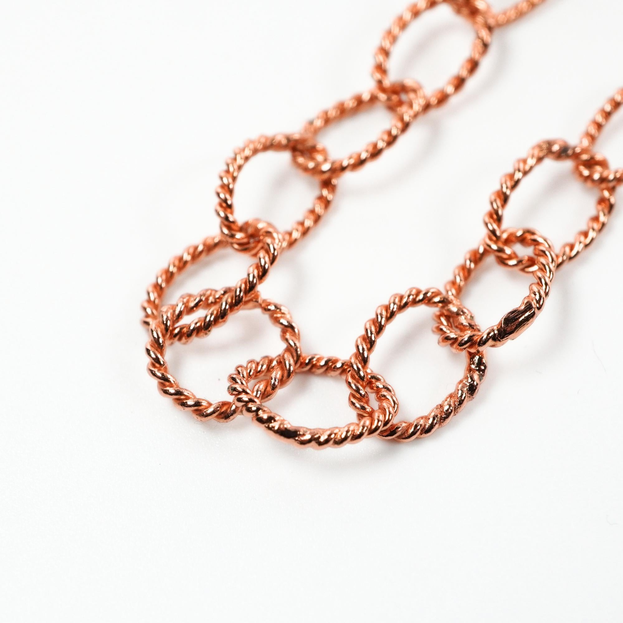 Pure Copper Link Chain Necklace