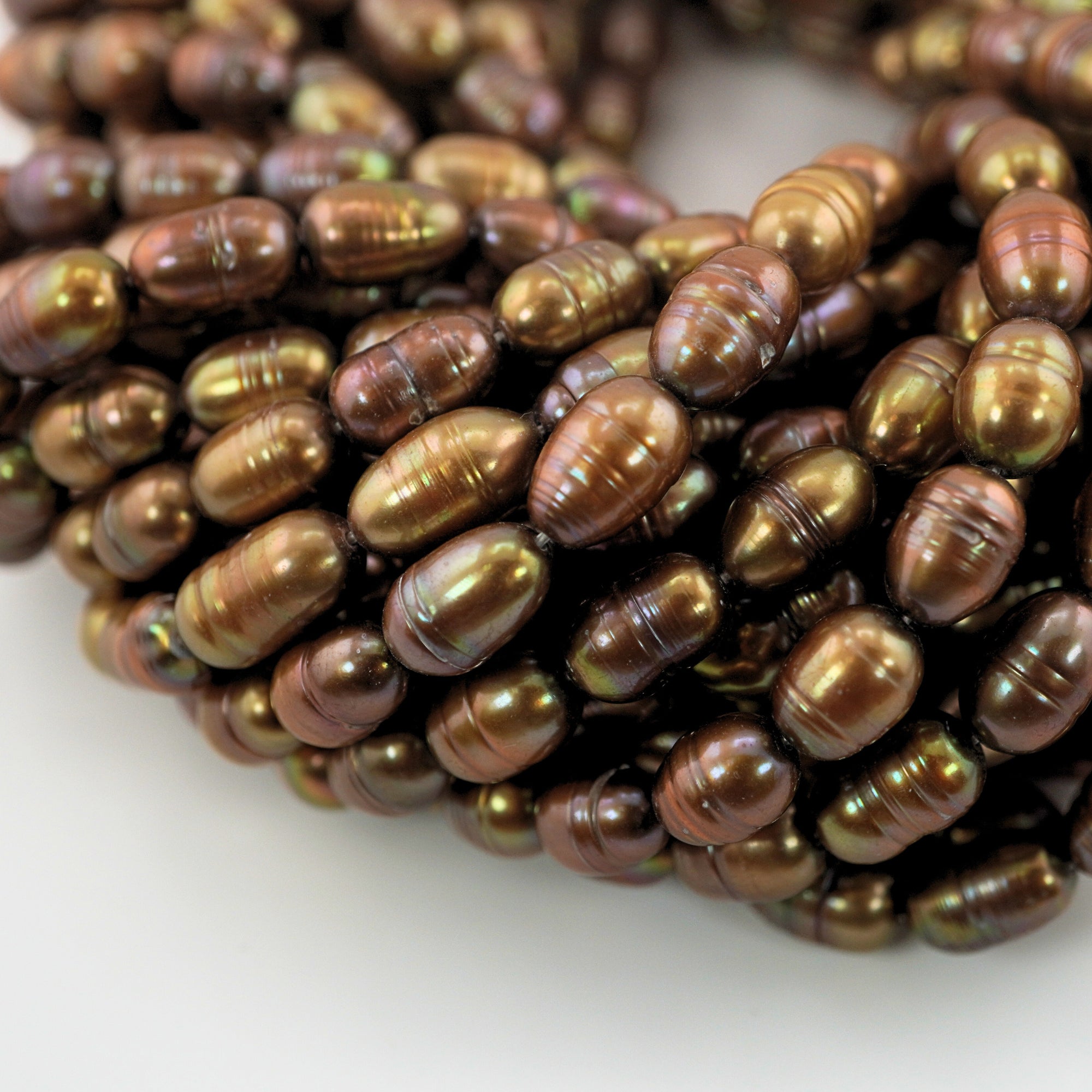 Golden pearls wholesale jewelry 