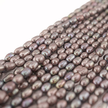 Gray pearls for jewelry making

