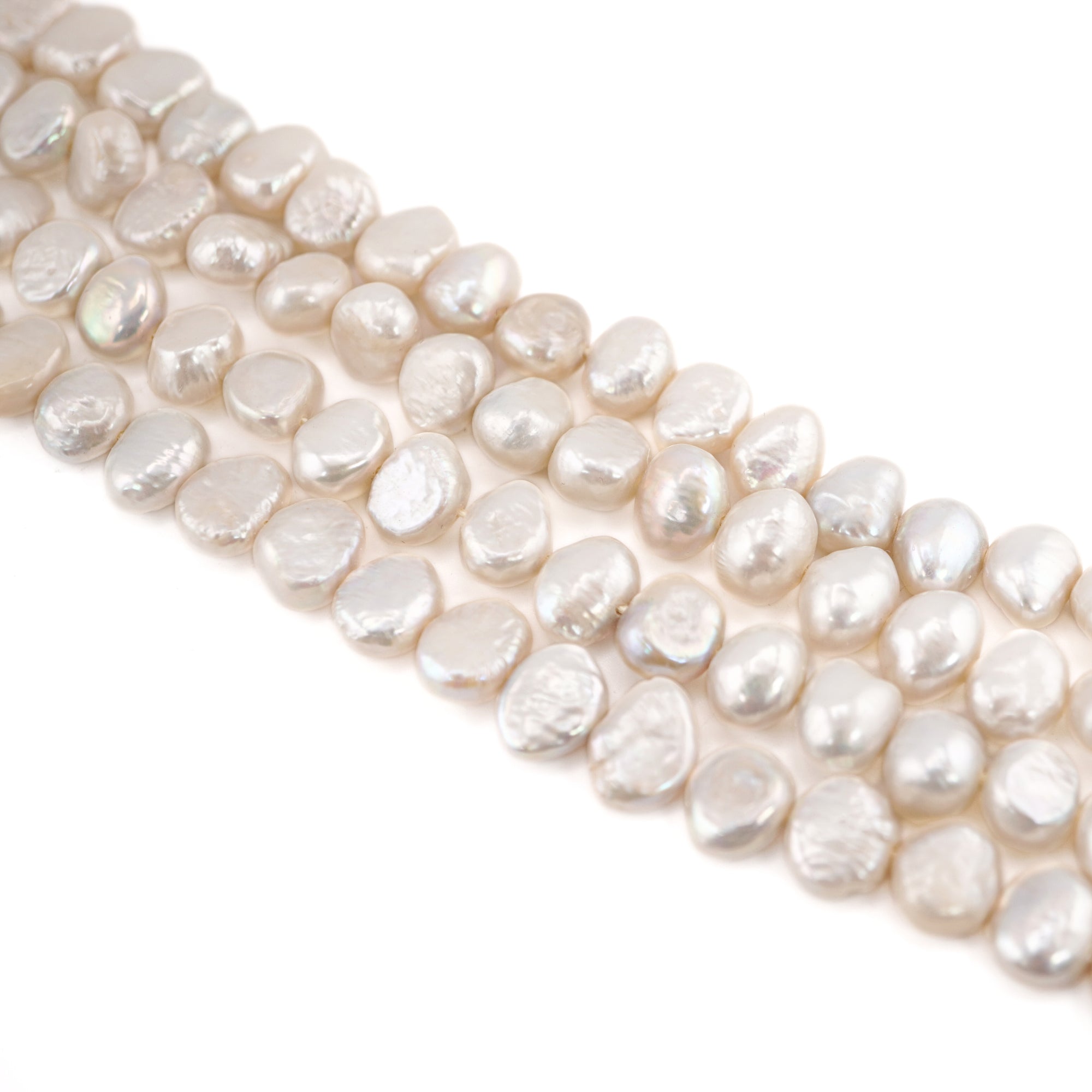 High-Quality Gray Freshwater Pearls for Beading and Crafting

