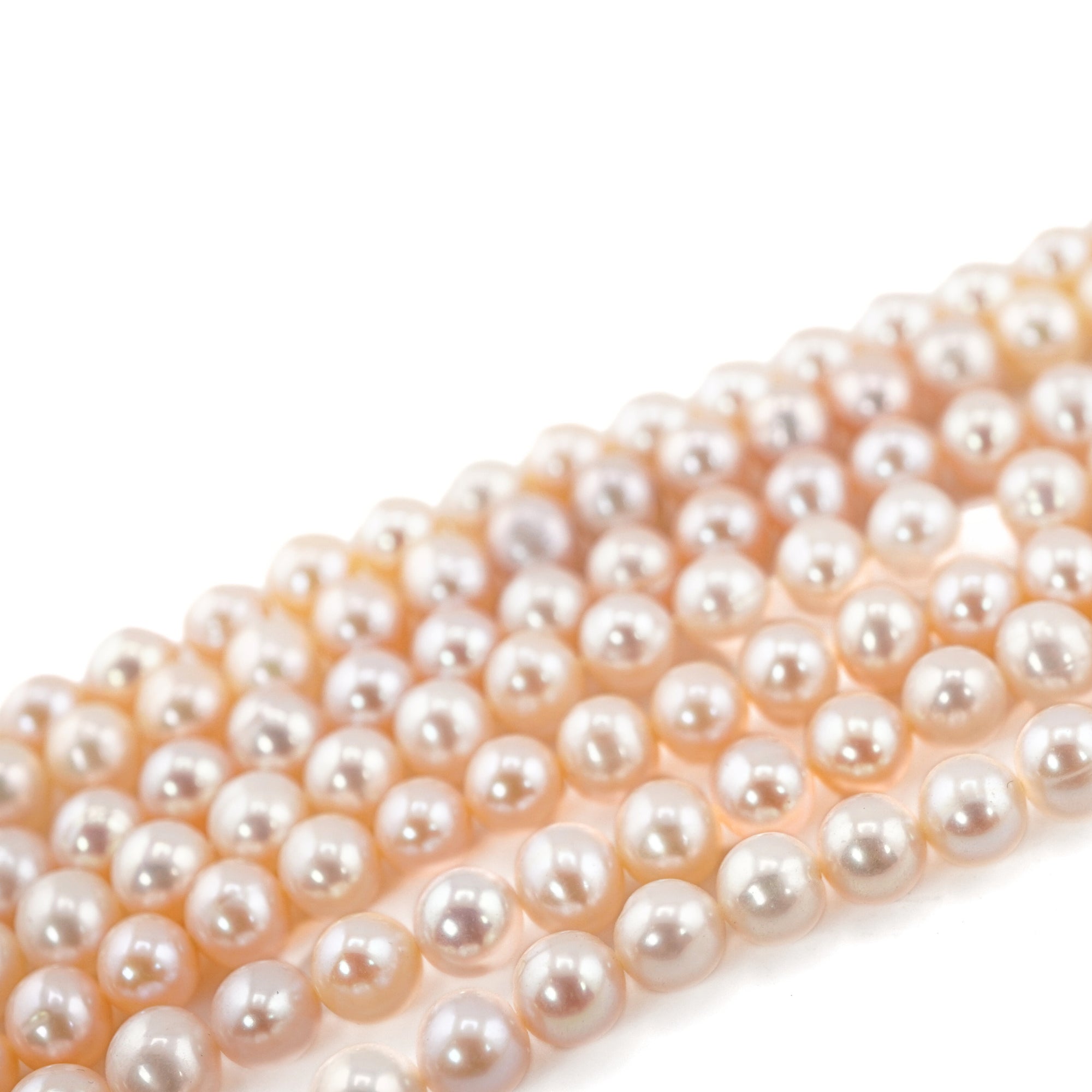 High-Quality Peach Beads Wholesale

