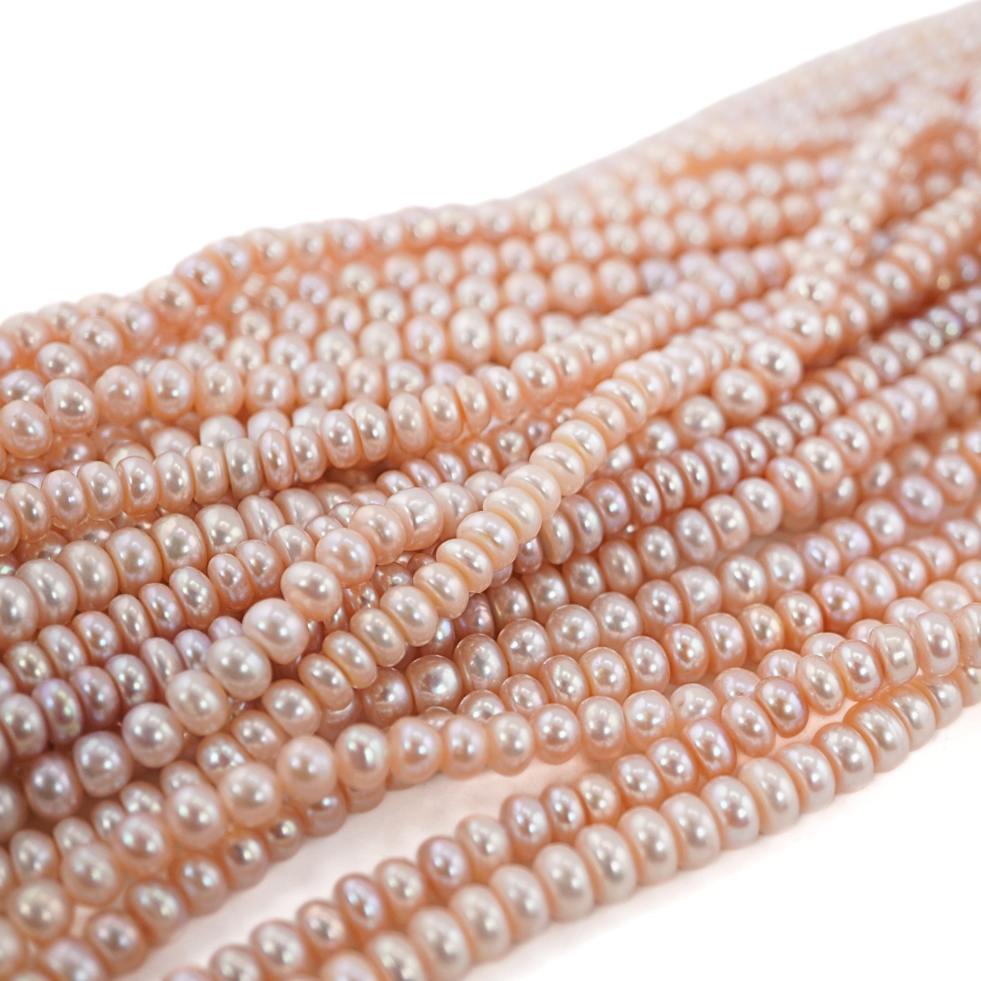 High-Quality Peach Beads for DIY Jewelry

