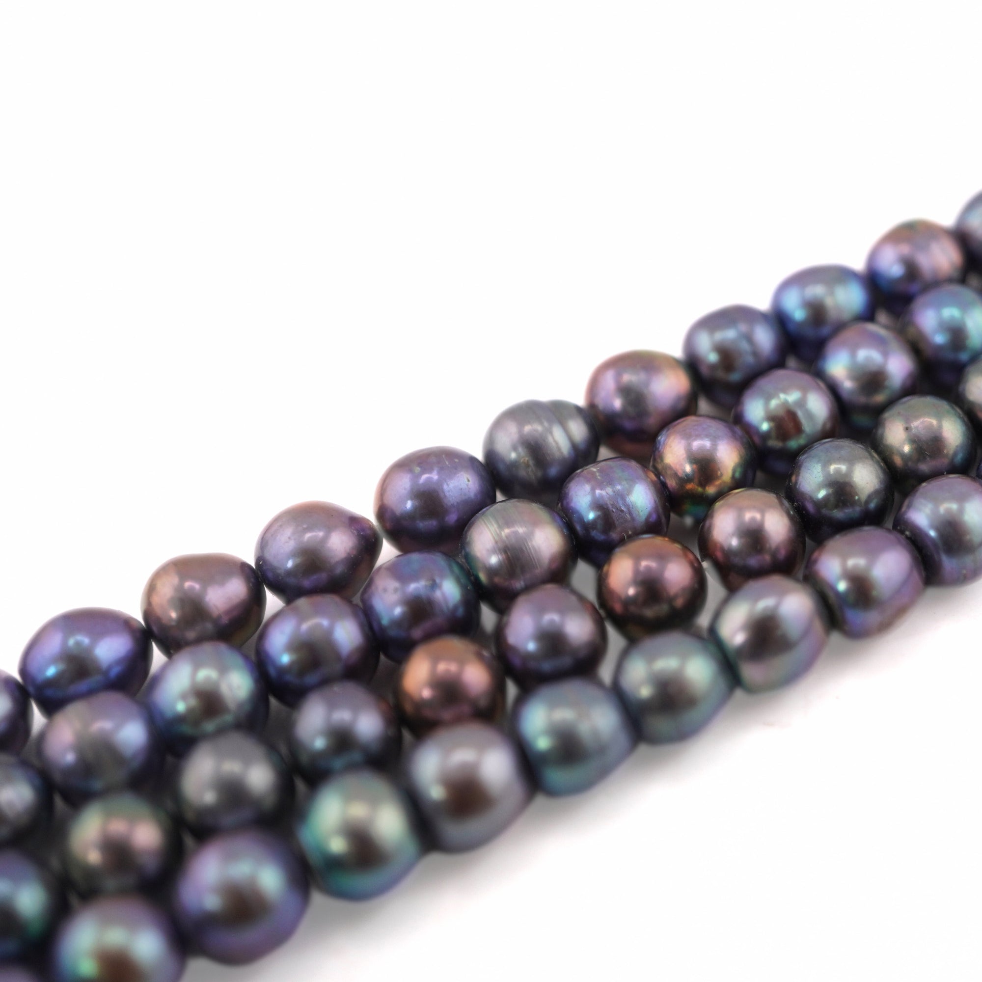 High Quality Peacock Freshwater Beads

