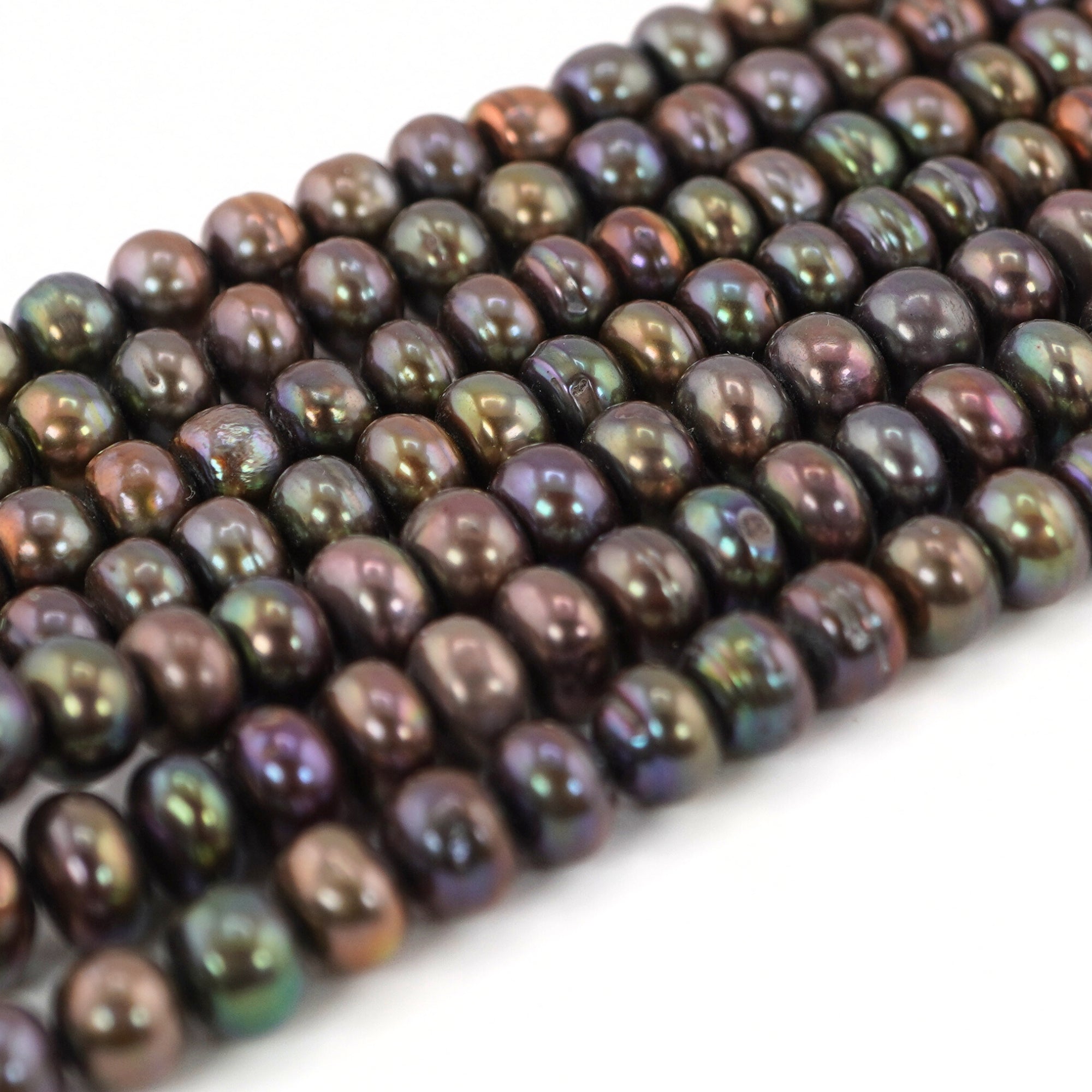  Iridescent Peacock FW Pearls