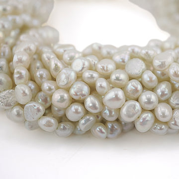 Light Gray Baroque Freshwater Pearls Wholesale

