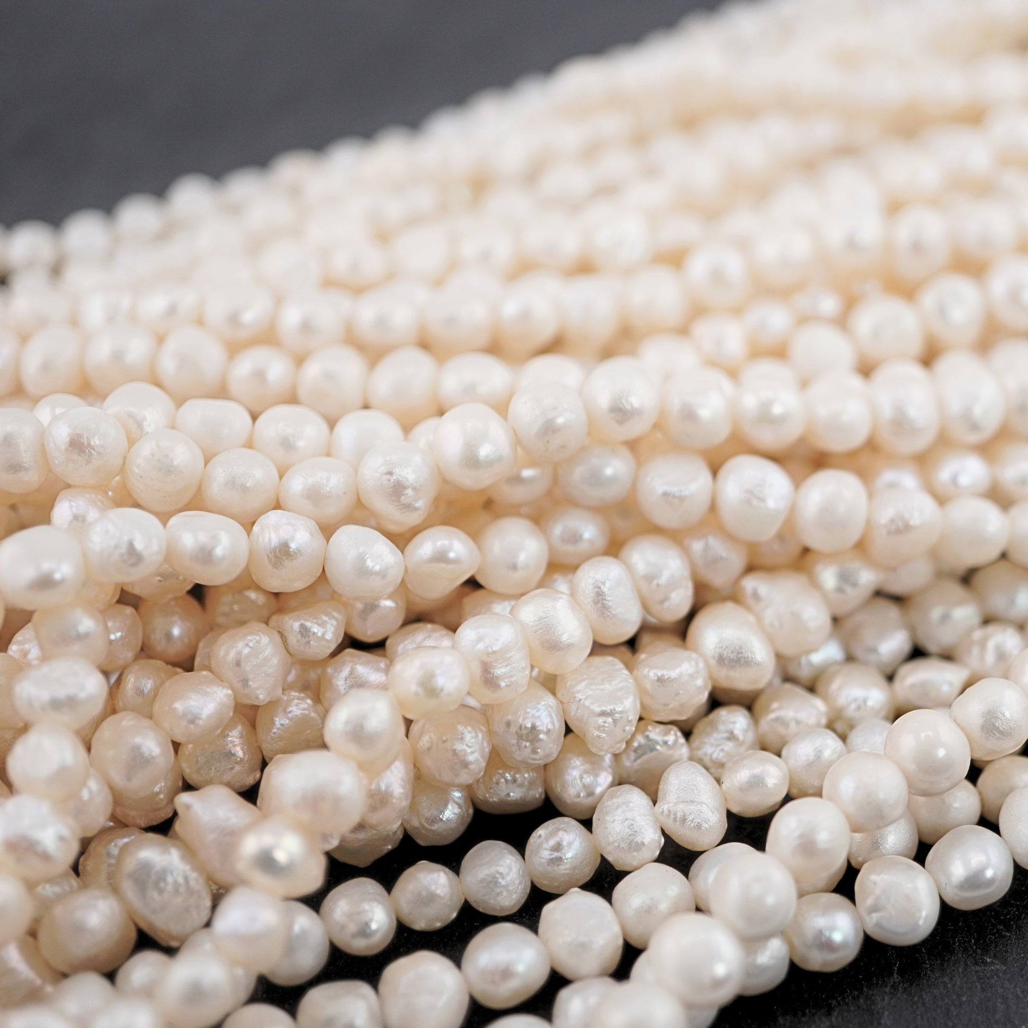 Loose Baroque Pearl Beads for DIY Jewelry

