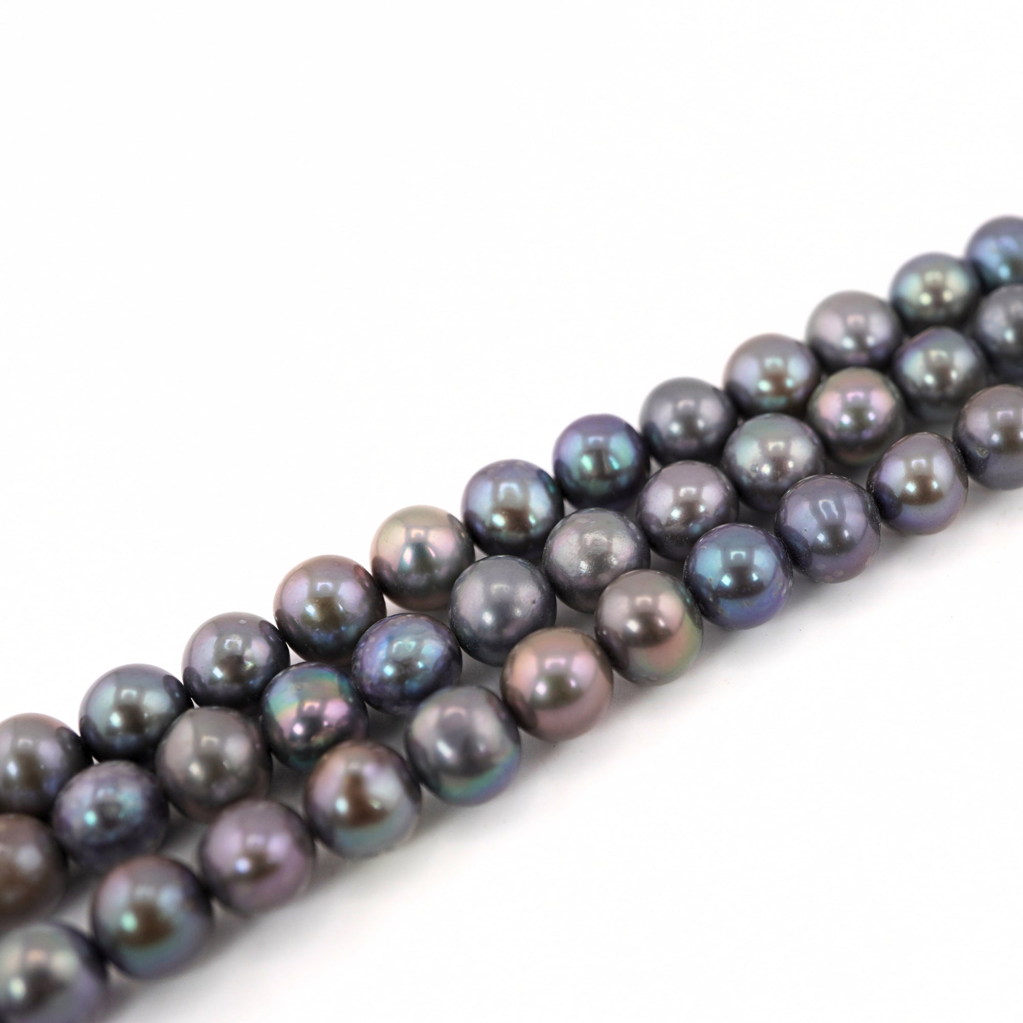 Natural Peacock Freshwater Pearls Gem Stone