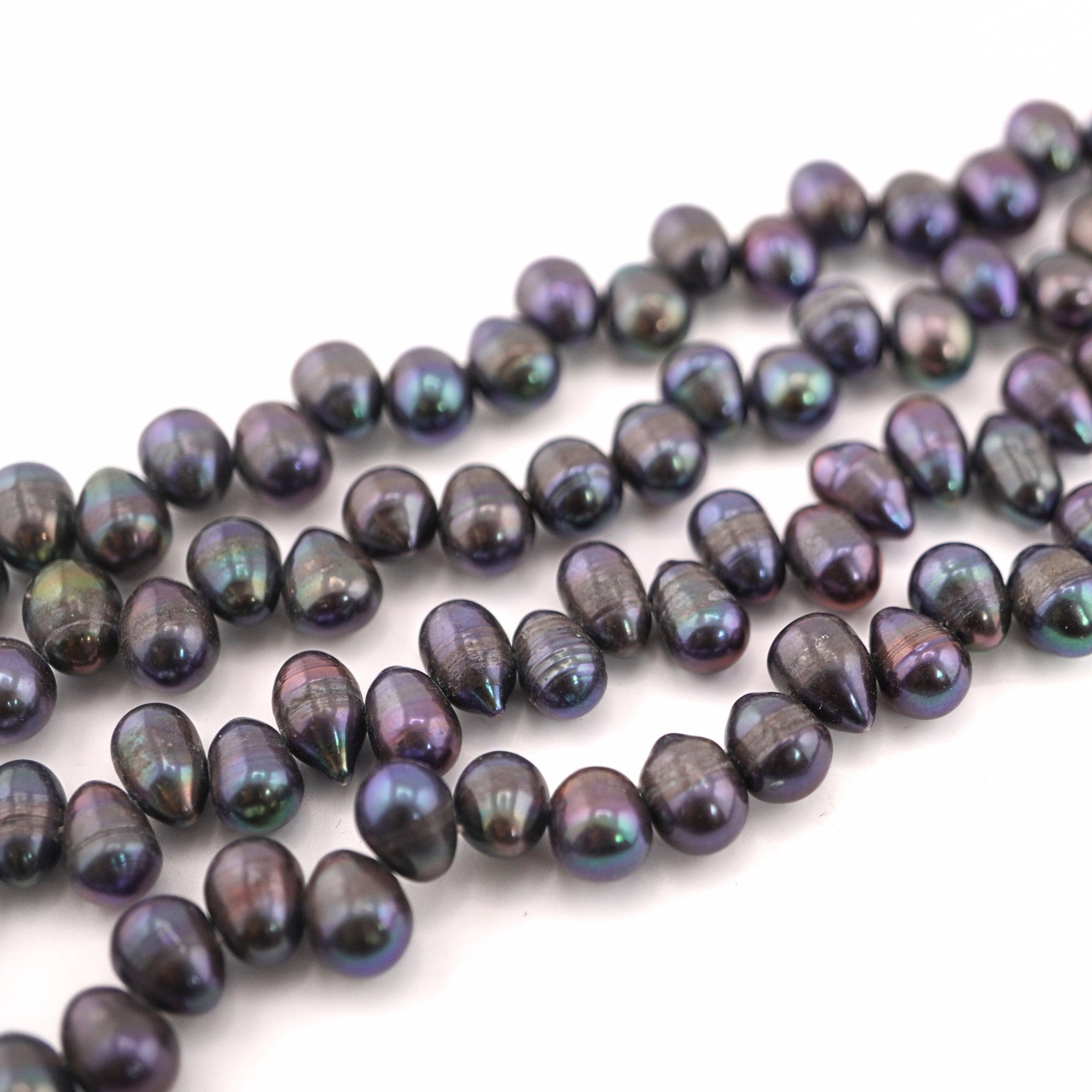 Natural Peacock Pearl Beads

