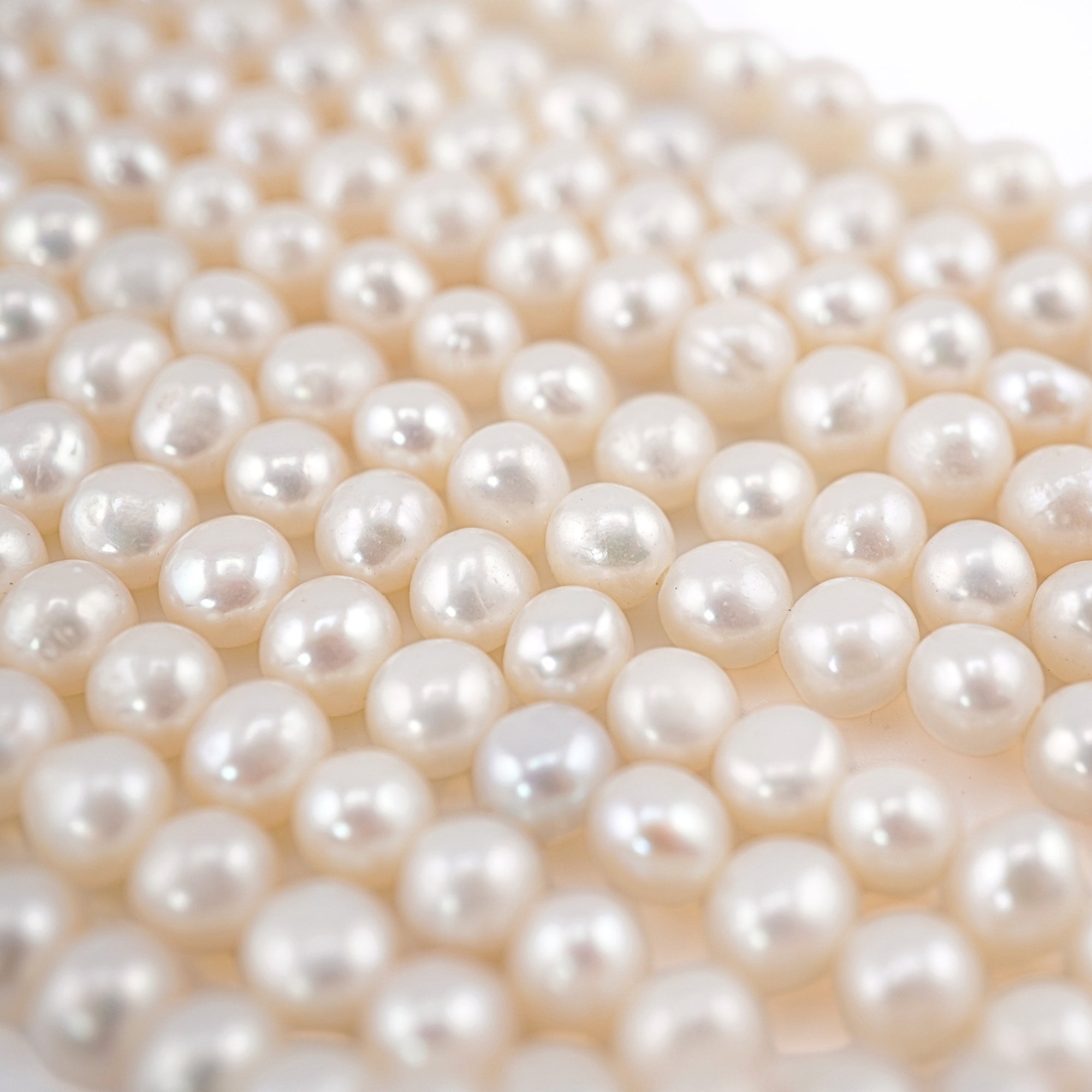 Natural White Freshwater Beads

