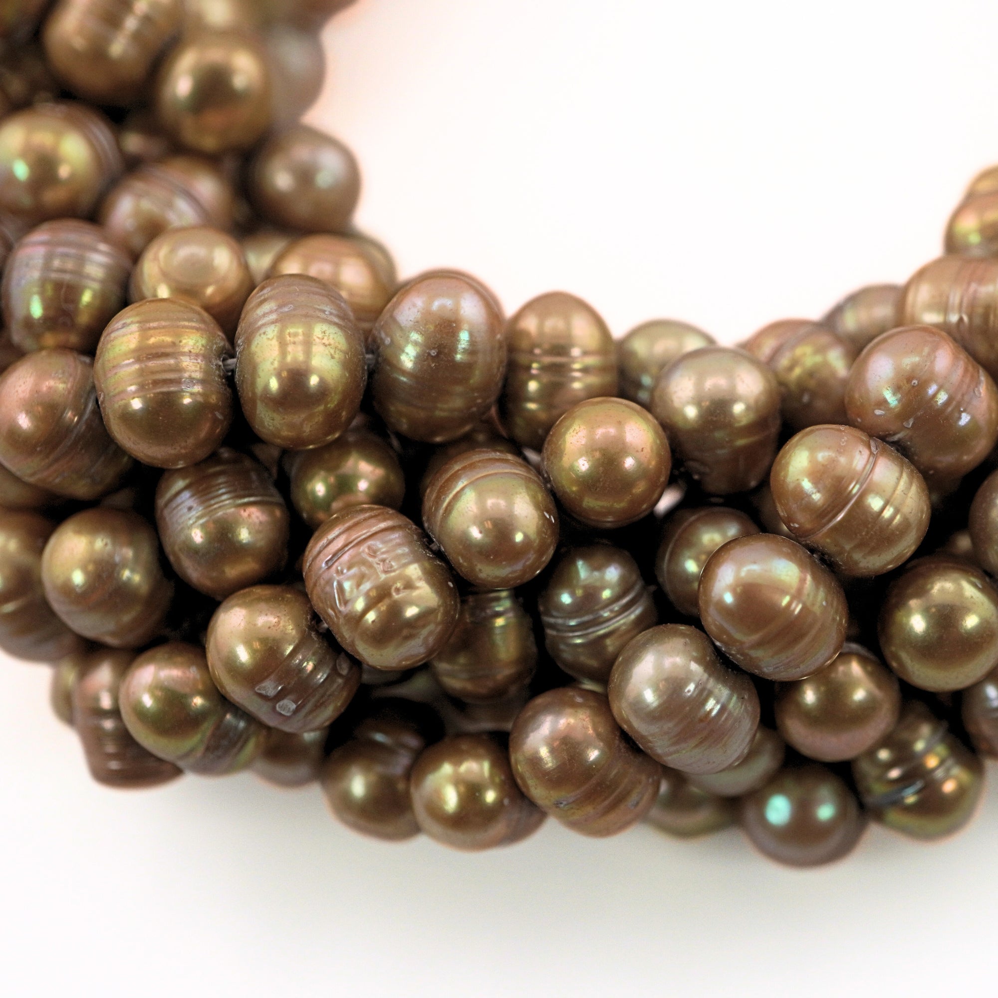 Natural potato shape pearl beads for beading

