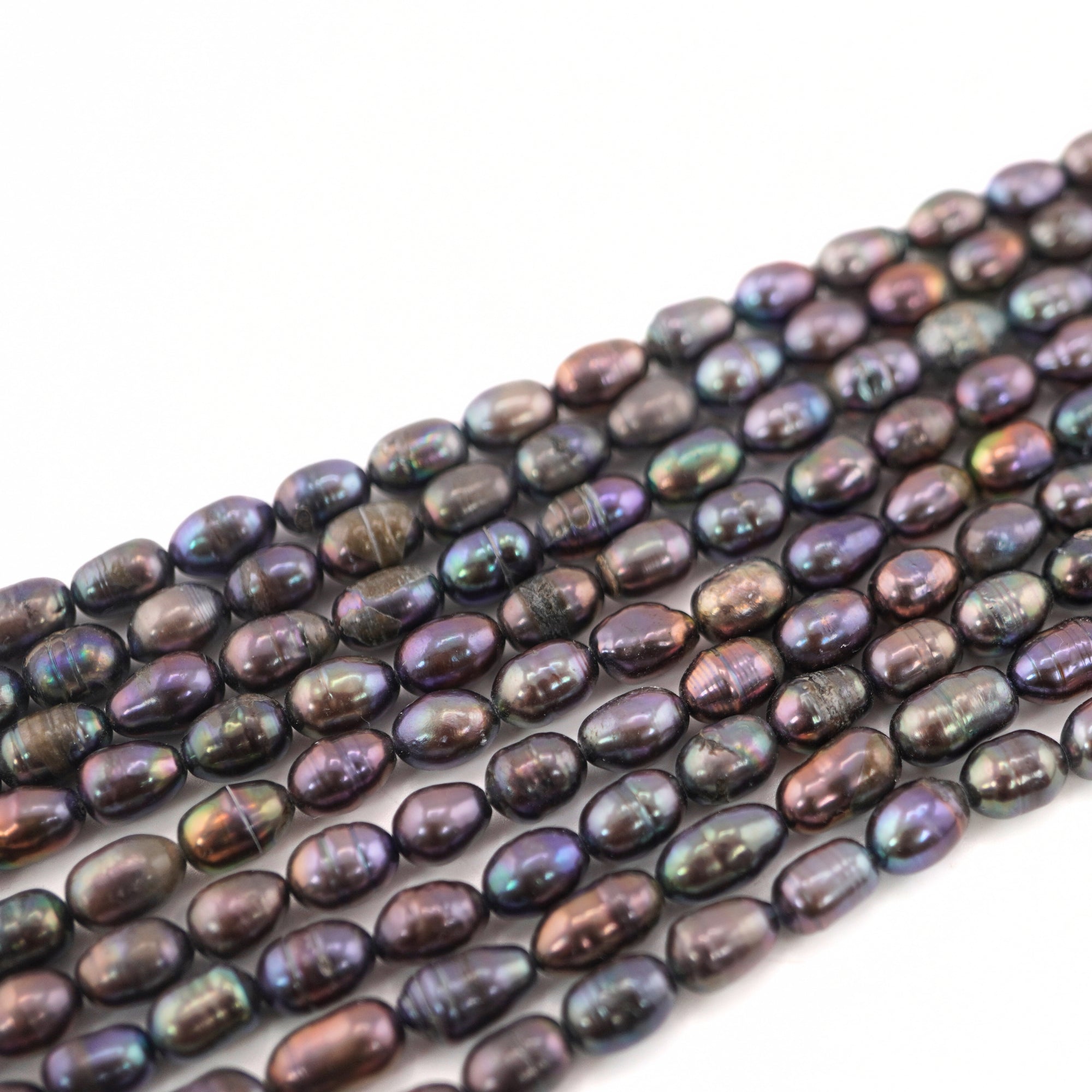 Oval Beads for Jewelry Making

