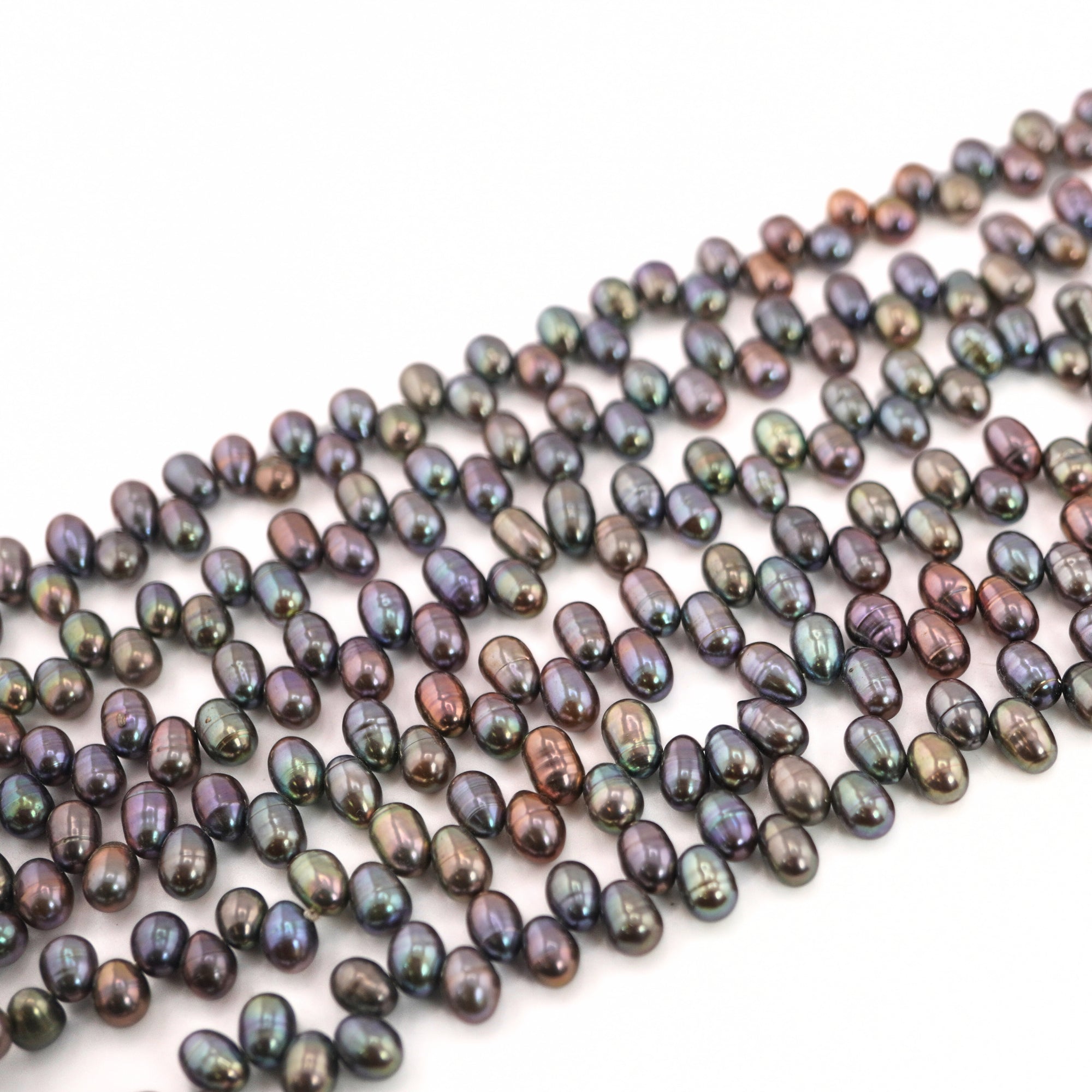 Peacock Beads for Handmade Jewelry

