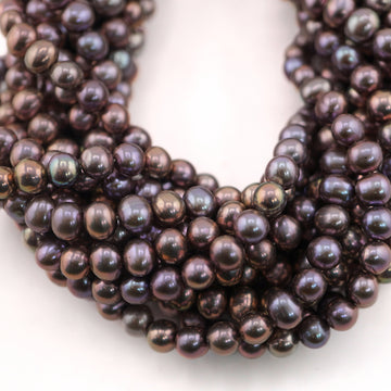 Peacock Pearls Cultured Freshwater Beads