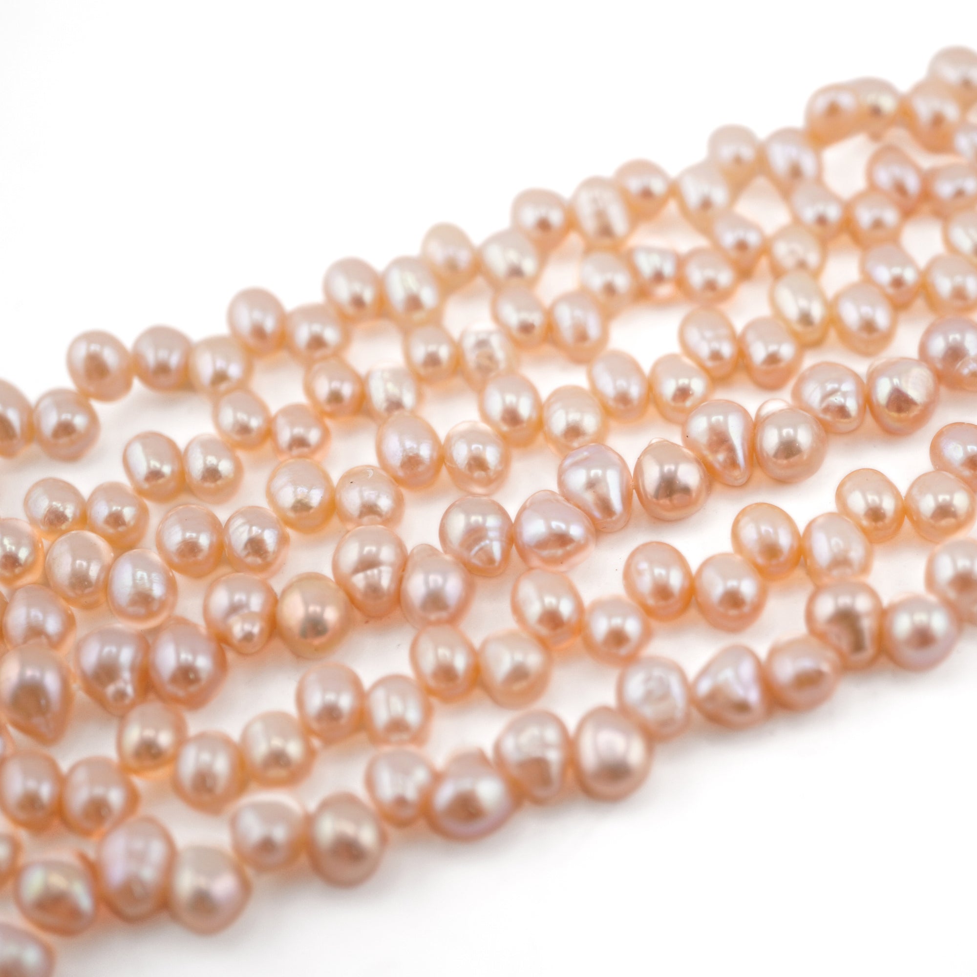 Premium Bulk Peach Pearls for Crafts

