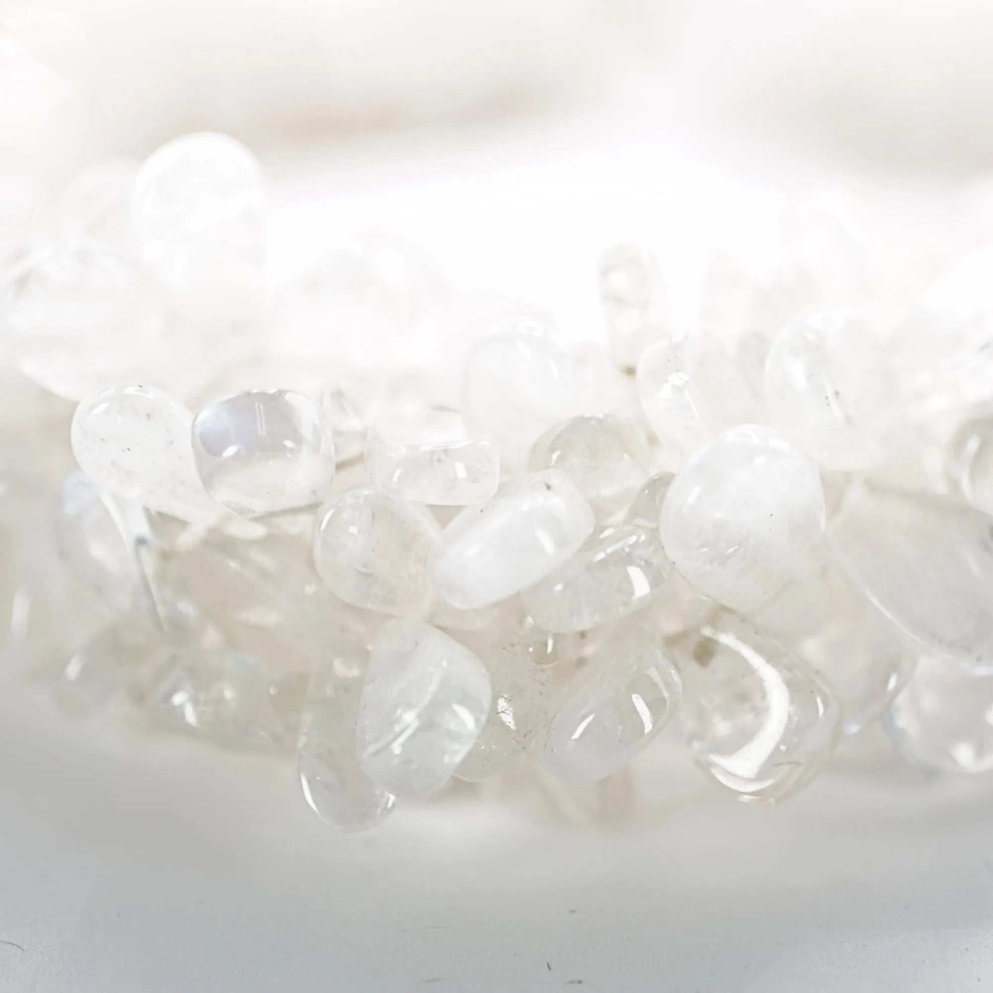 Rainbow Moonstone Smooth Pear Shape Gemstone Strand Beads