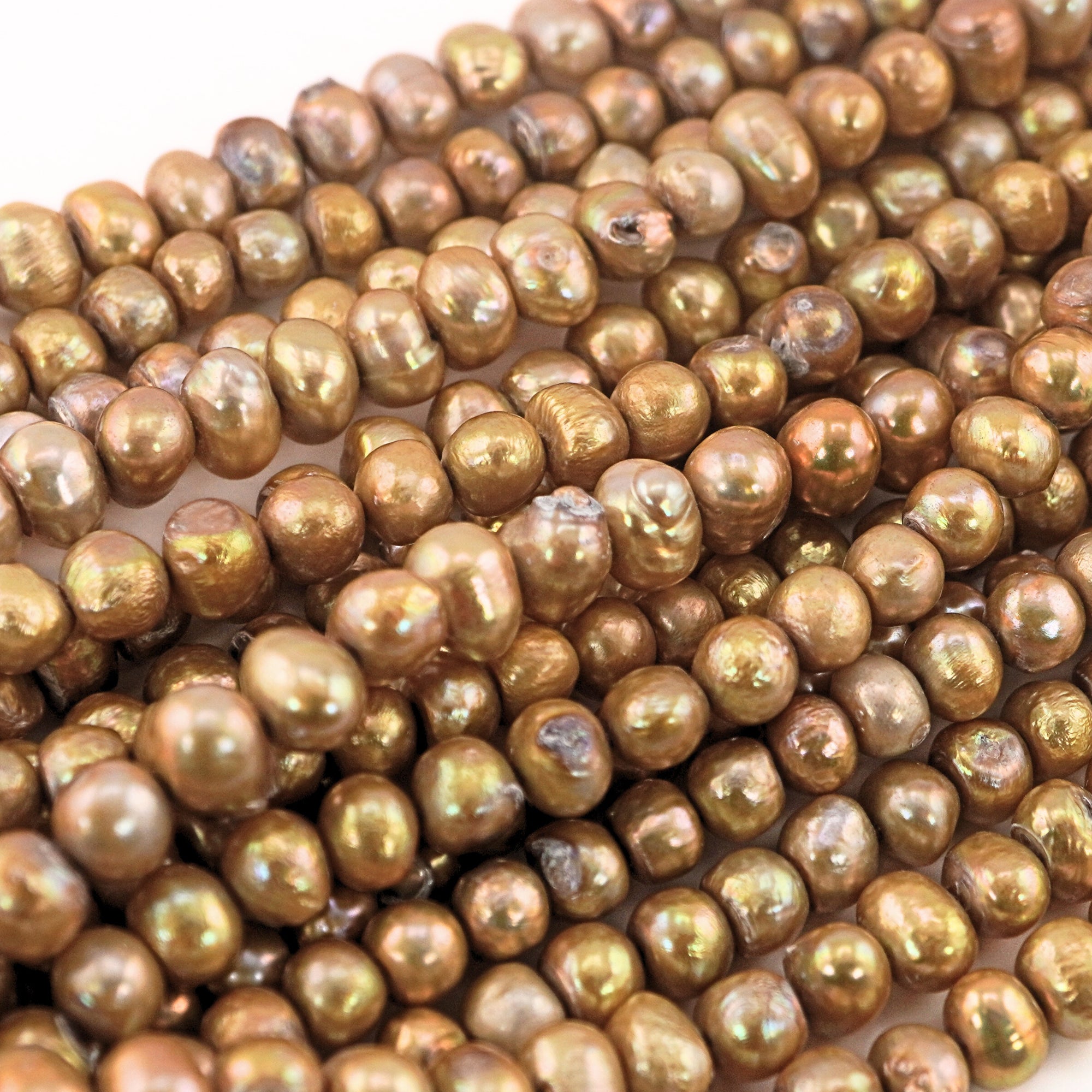 Real freshwater pearl beads for handmade jewelry

