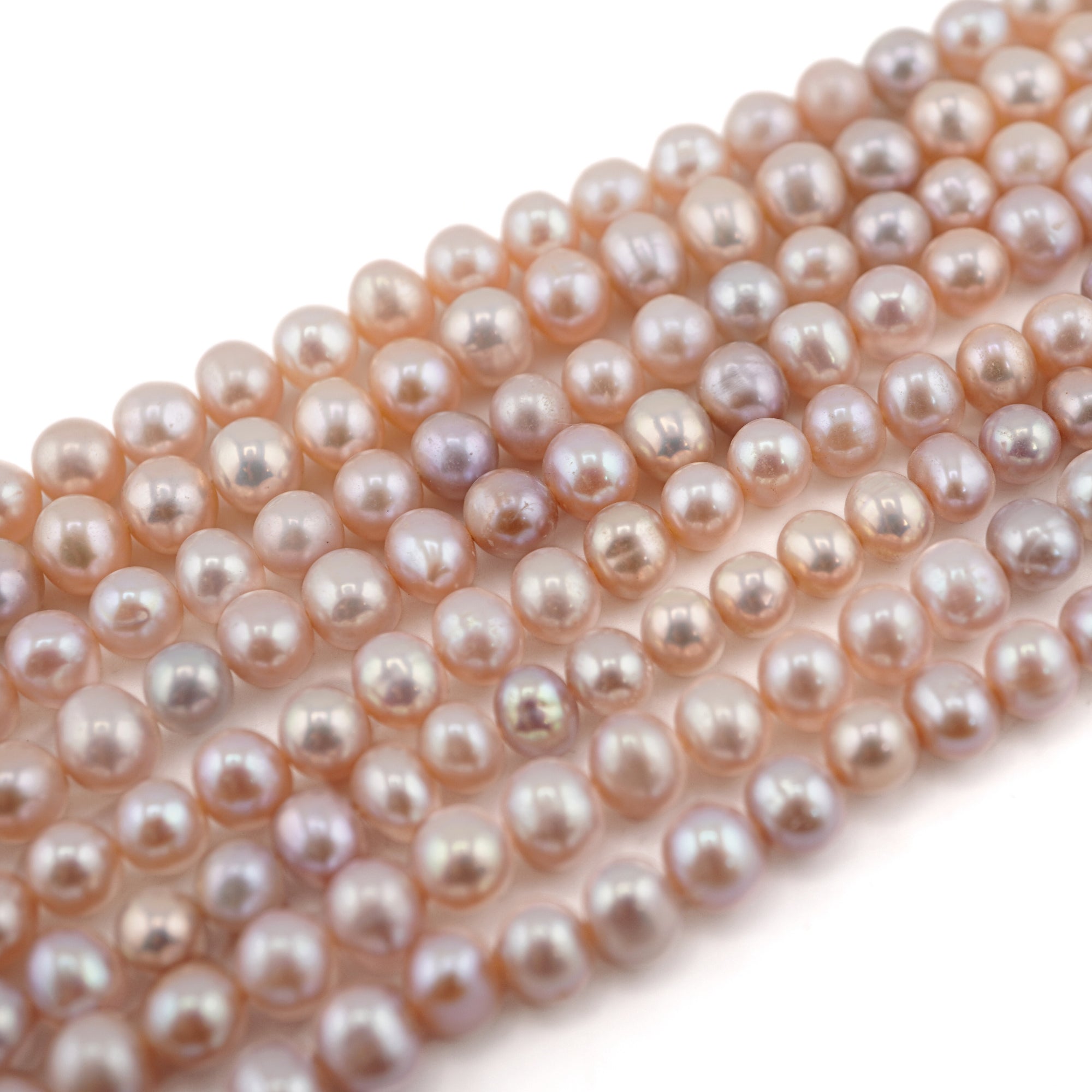 Soft Pink Pearls Beads – Freshwater Collection

