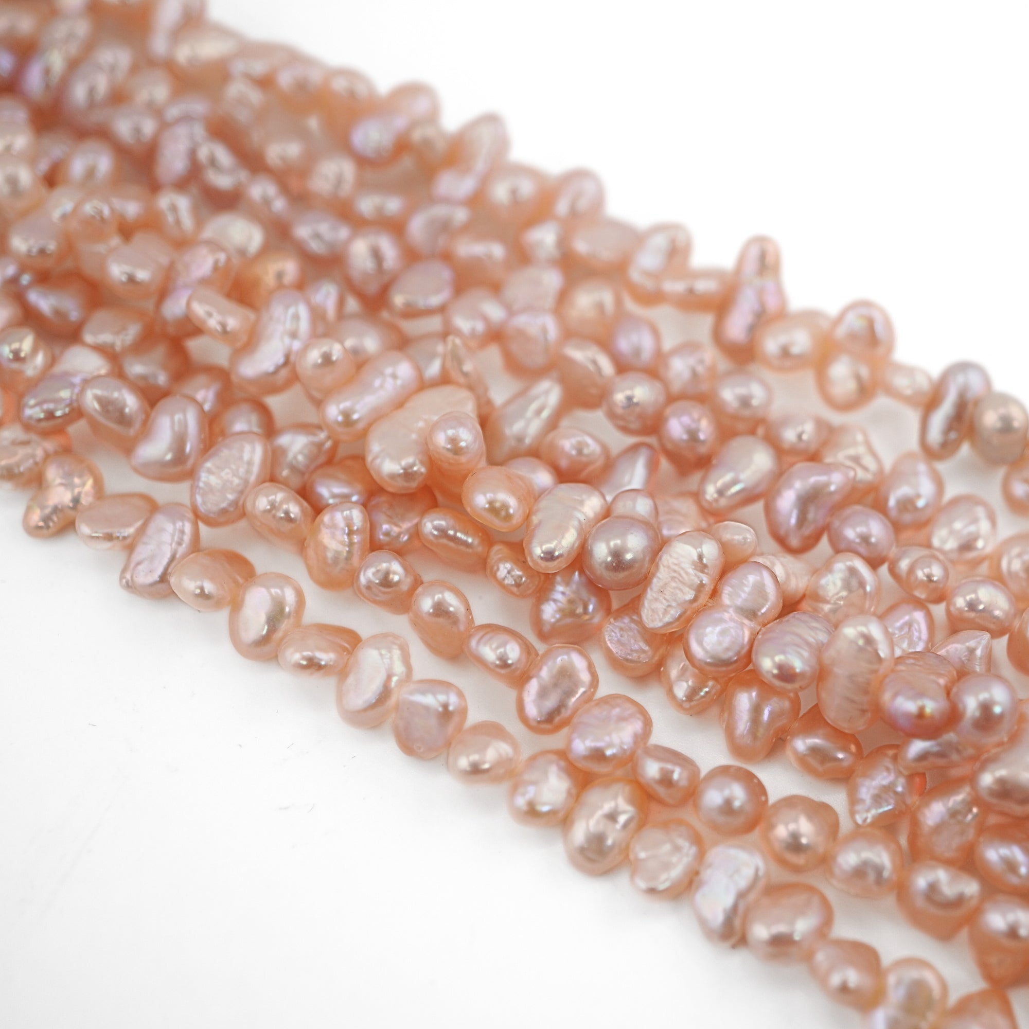 Unique Melon Baroque Freshwater Pearls for DIY Jewelry








