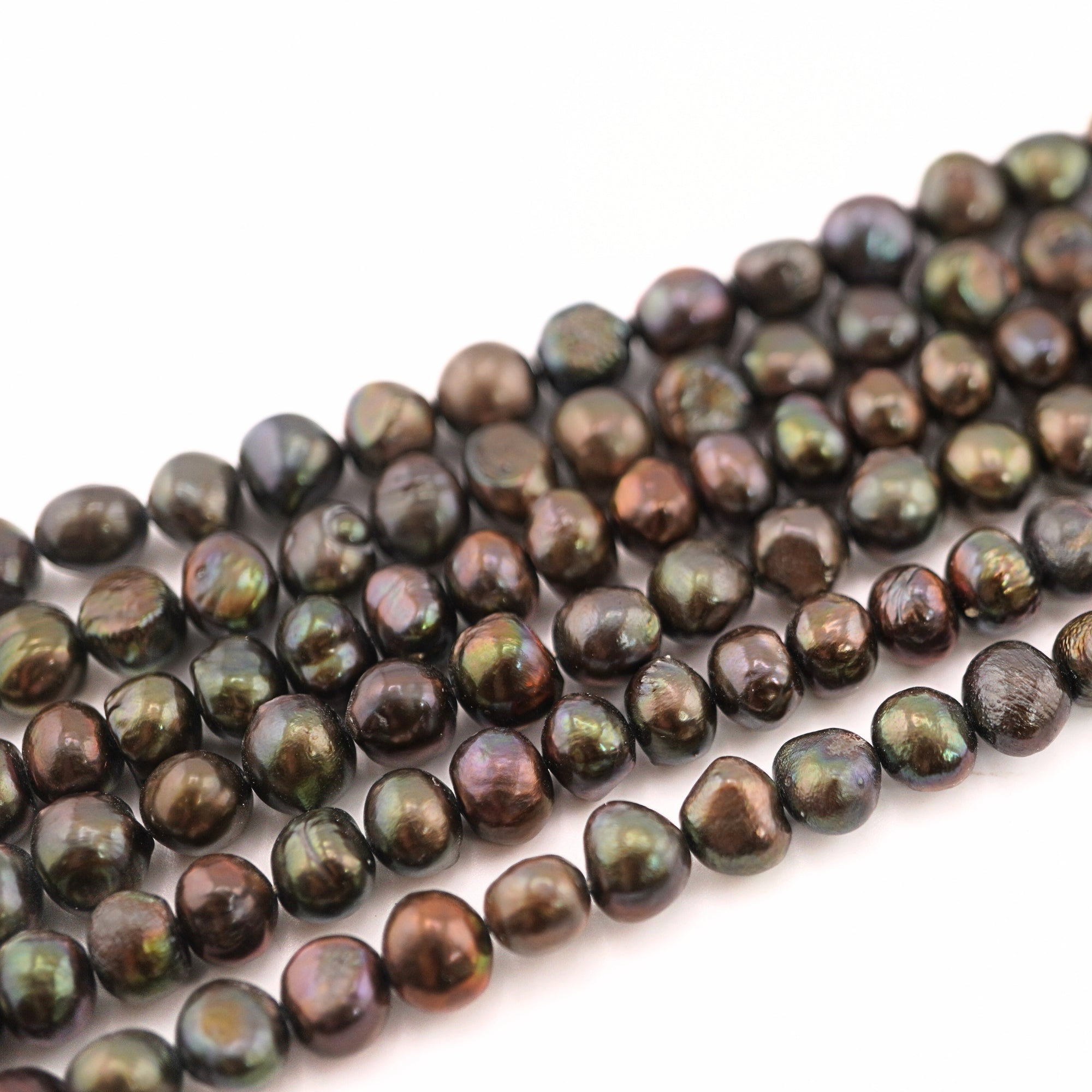 Unique Shape Peacock Pearls for Necklaces

