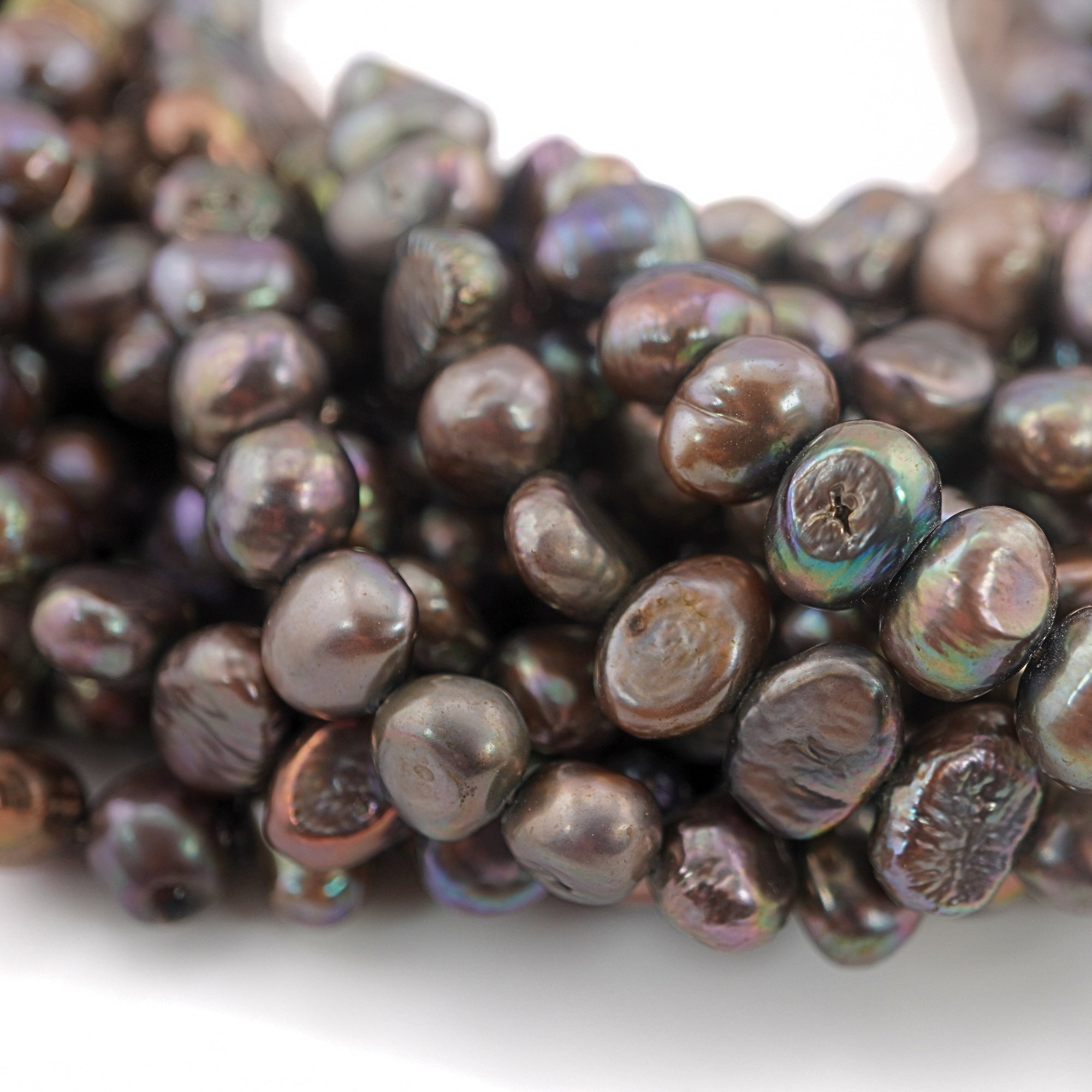 Unique real baroque pearl beads for jewelry

