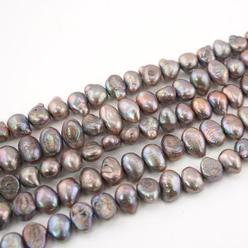 Wholesale Peacock Gray Baroque Pearl Beads

