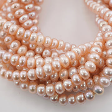 Wholesale Pearl Beads Peach Color


