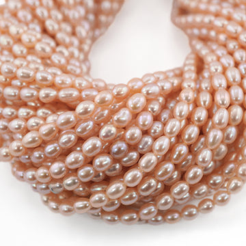 Wholesale melon oval pearl beads

