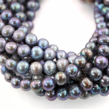 Wholesale pearl beads peacock color

