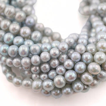 elegant blue freshwater pearls

