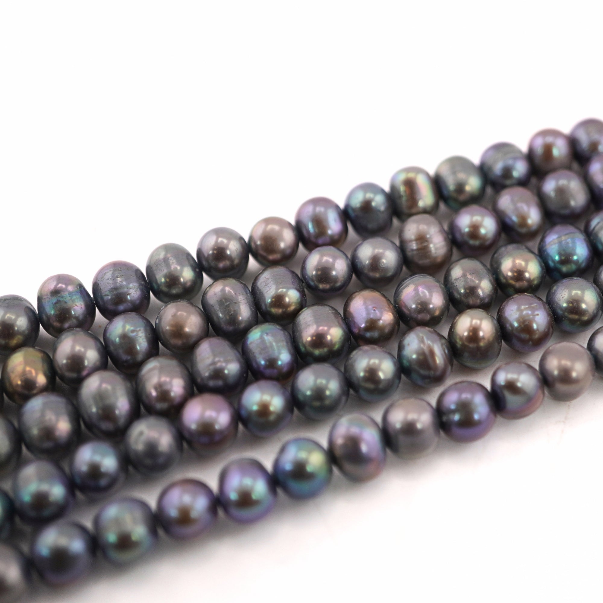 freshwater oval pearls for necklaces

