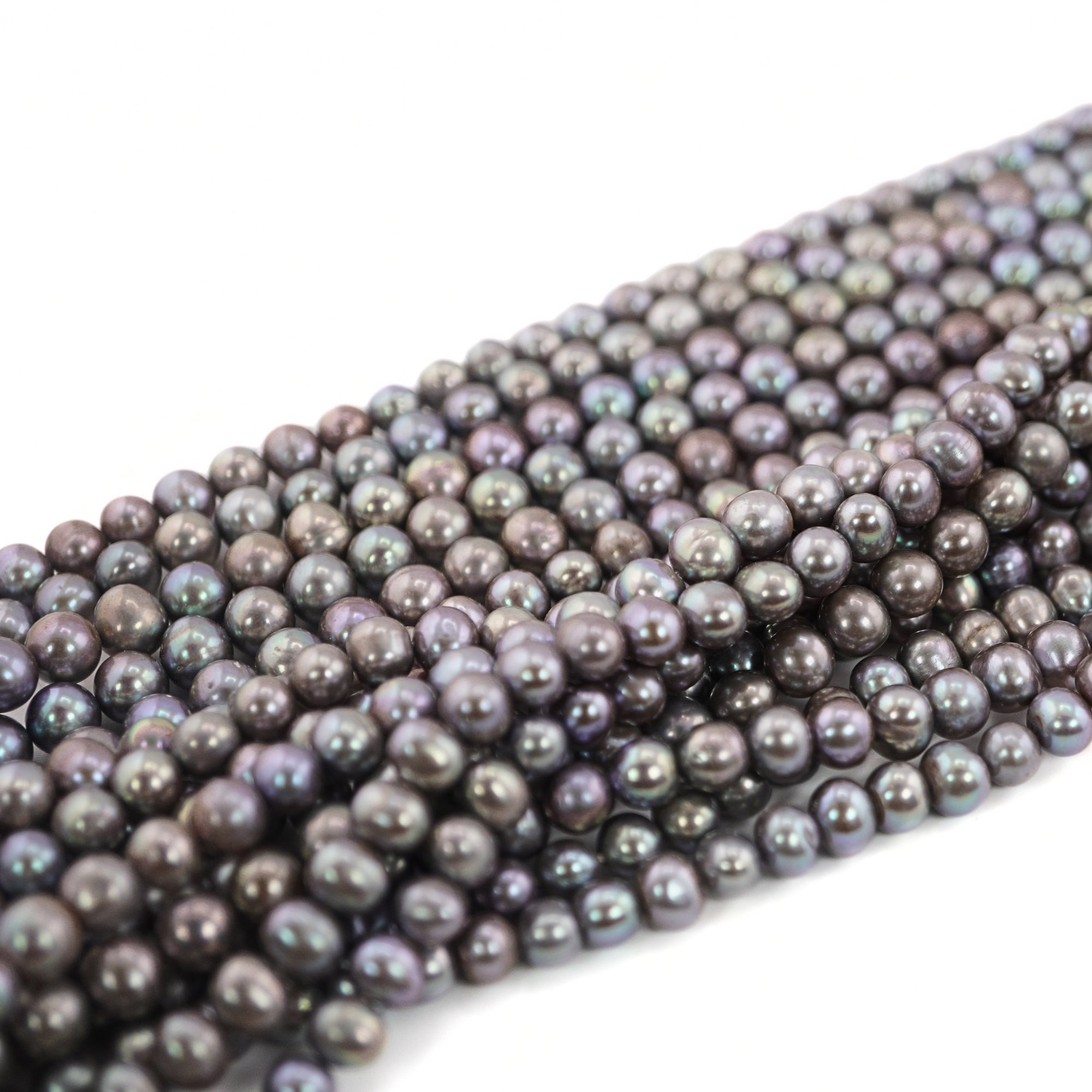 gray pearls for custom designs makers

