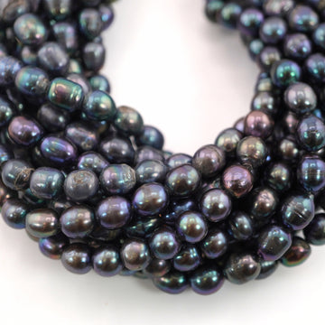 high-quality peacock pearl beads

